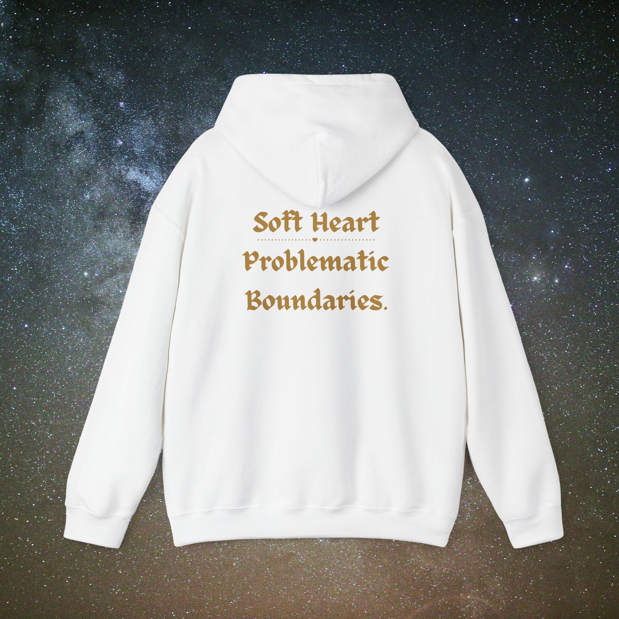 Soft Heart, Problematic Boundaries Hoodie | Softest Rebellion™