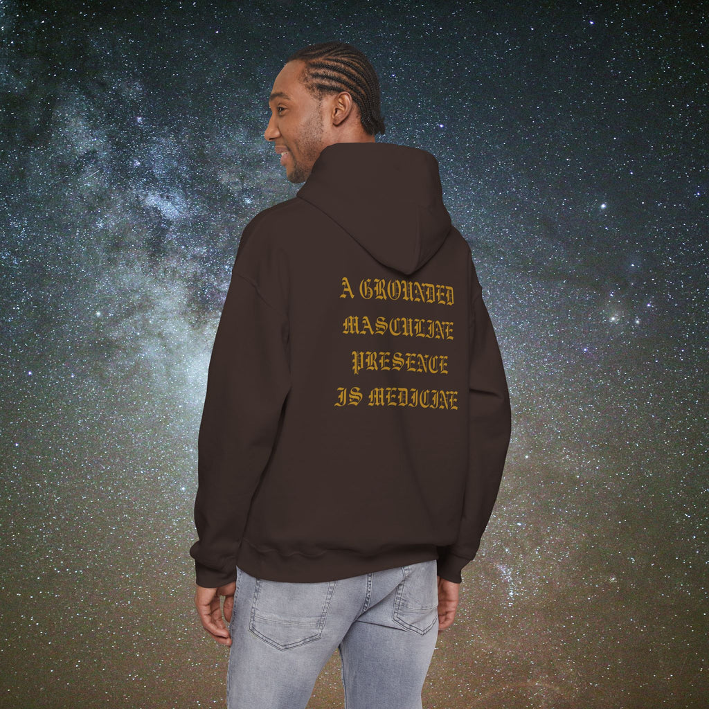Beneath Her Moonlight™ "Masculine Presence” Hoodie