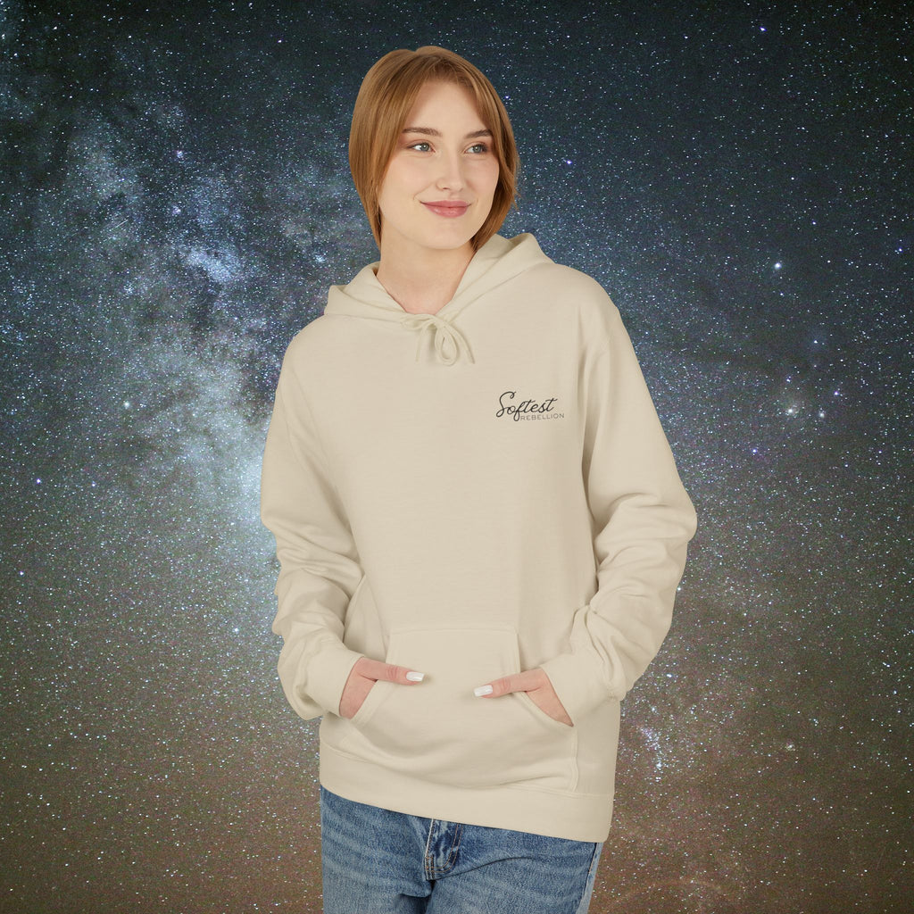 "To the Person Behind Me" - A Soft Rebel Boundary Hoodie