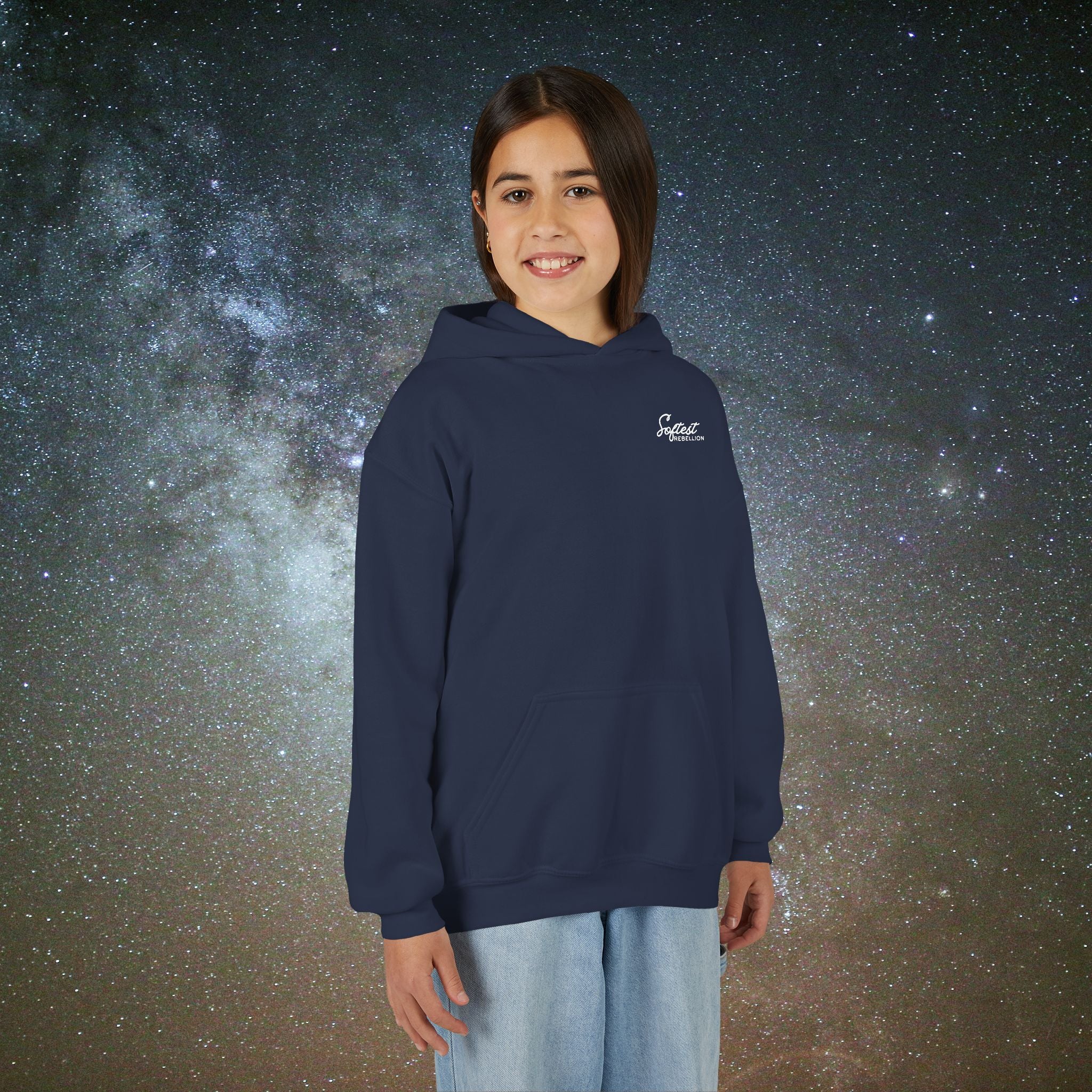 Softest Rebellion™ Youth Hoodie - "Allowed to Feel, Allowed to Rest, Allowed to Express."