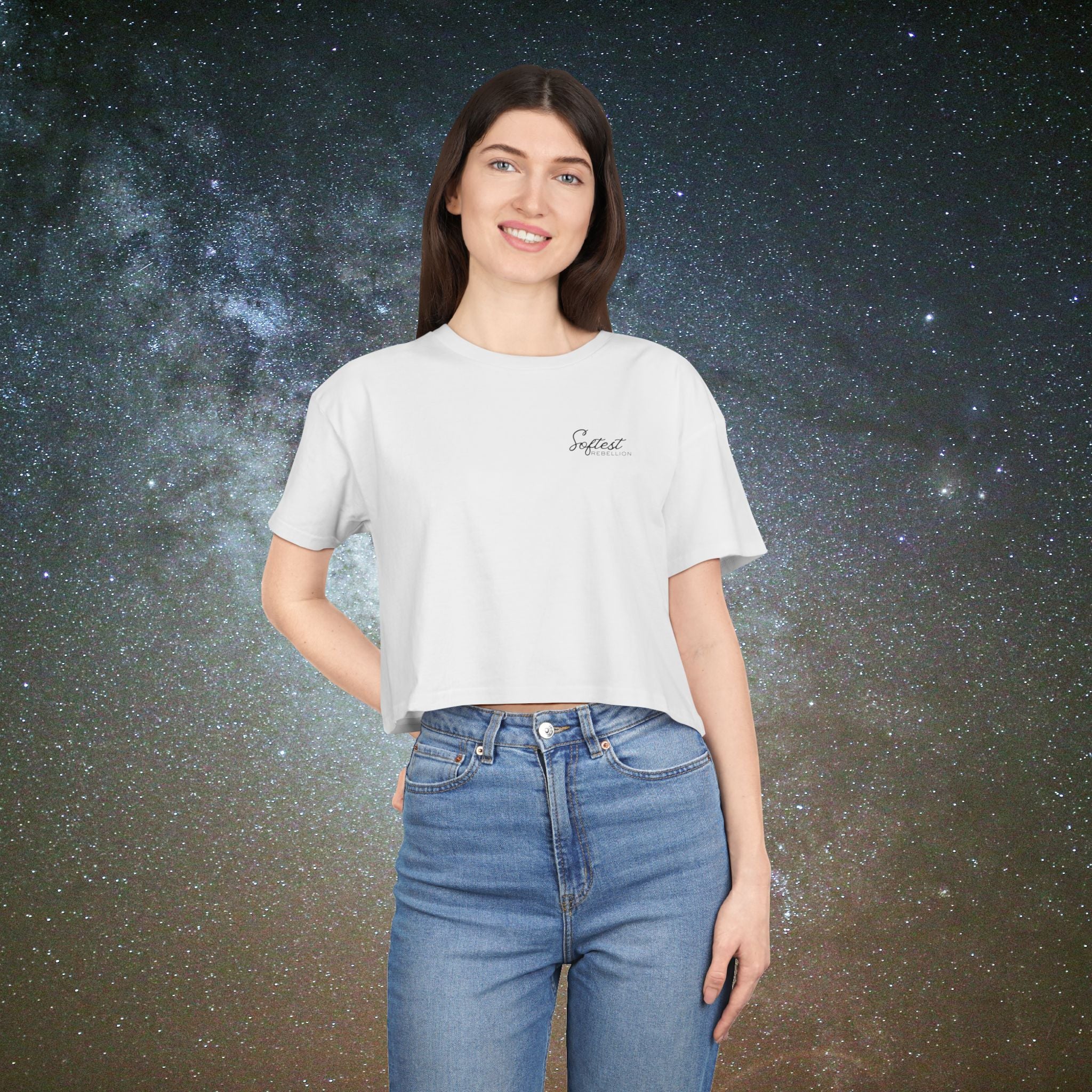 Softest Rebellion™ Minimalist Crop Top