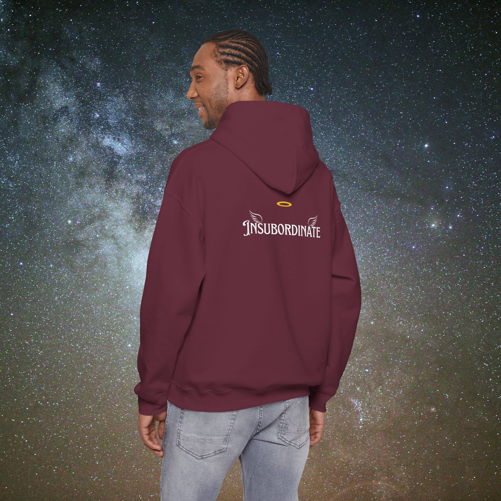 Softest Rebellion™ "Insubordinate" Angel Hoodie