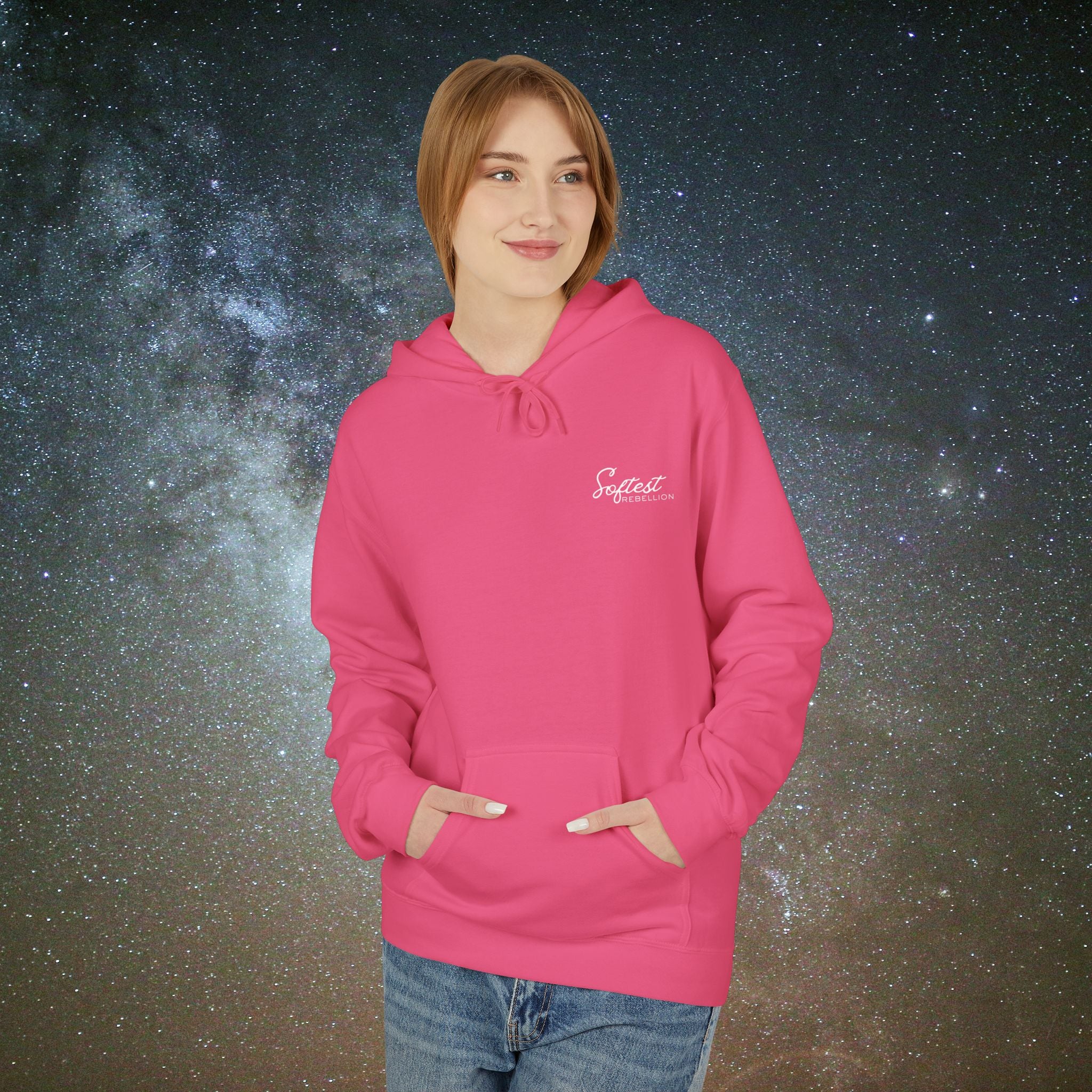 "To the Person Behind Me" - A Soft Rebel Boundary Hoodie