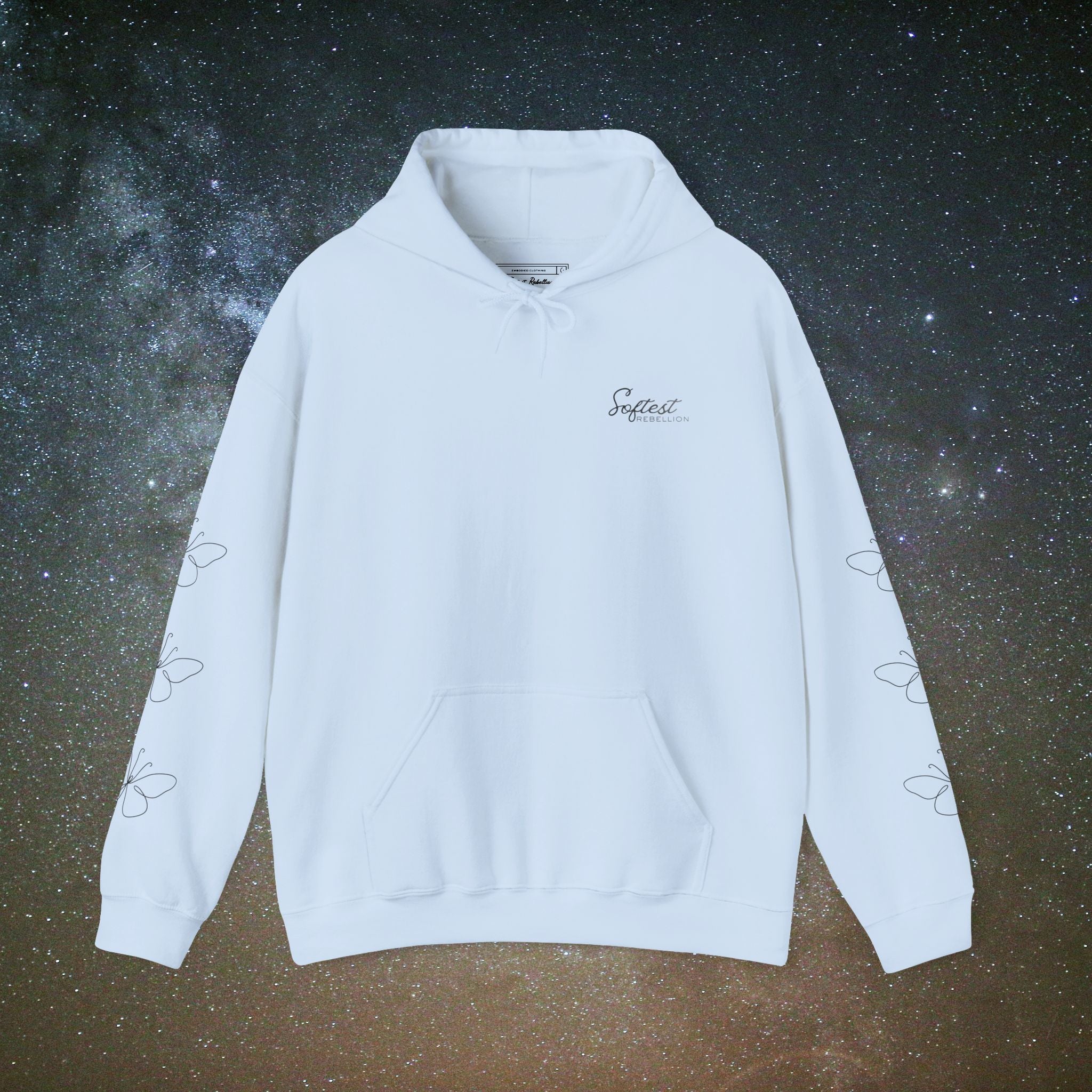 Butterfly Effect Hoodie | Butterfly Sleeve Sweatshirt | Softest Rebellion™