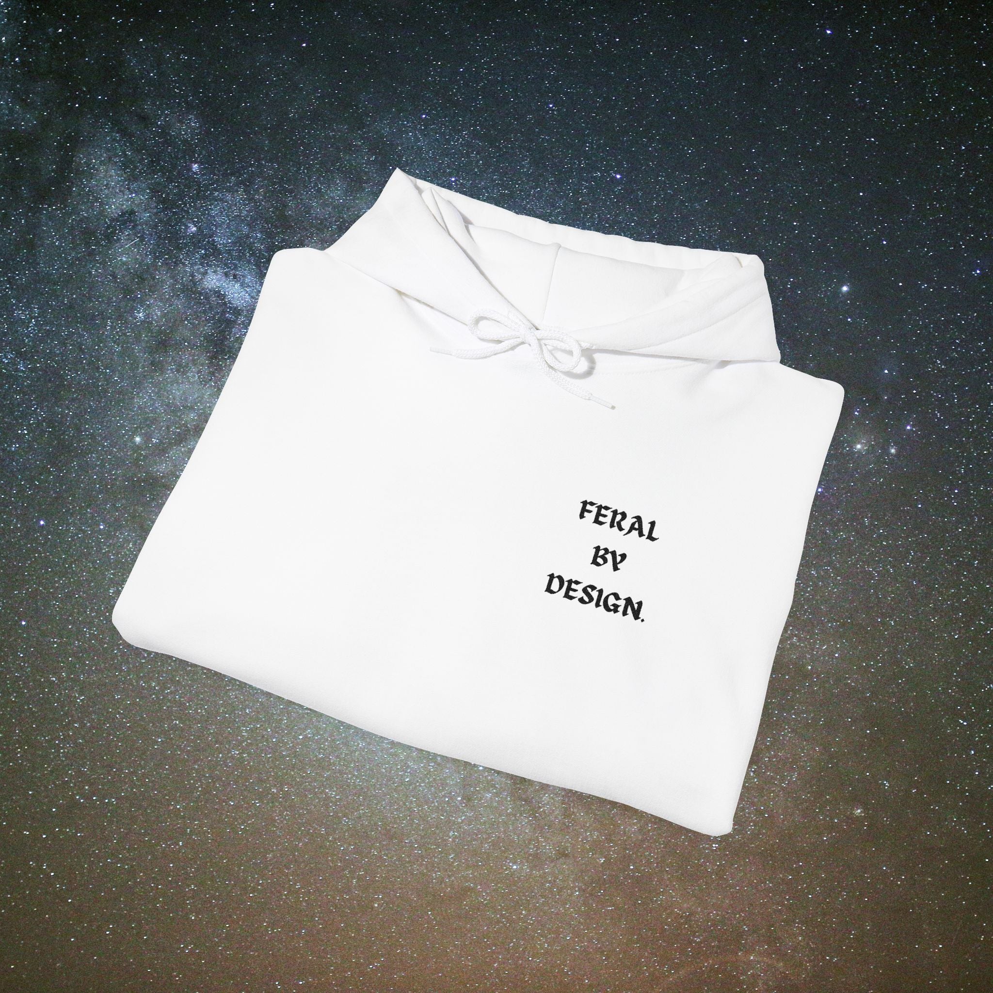 Feral by Design Embroidered Hoodie | Softest Rebellion™