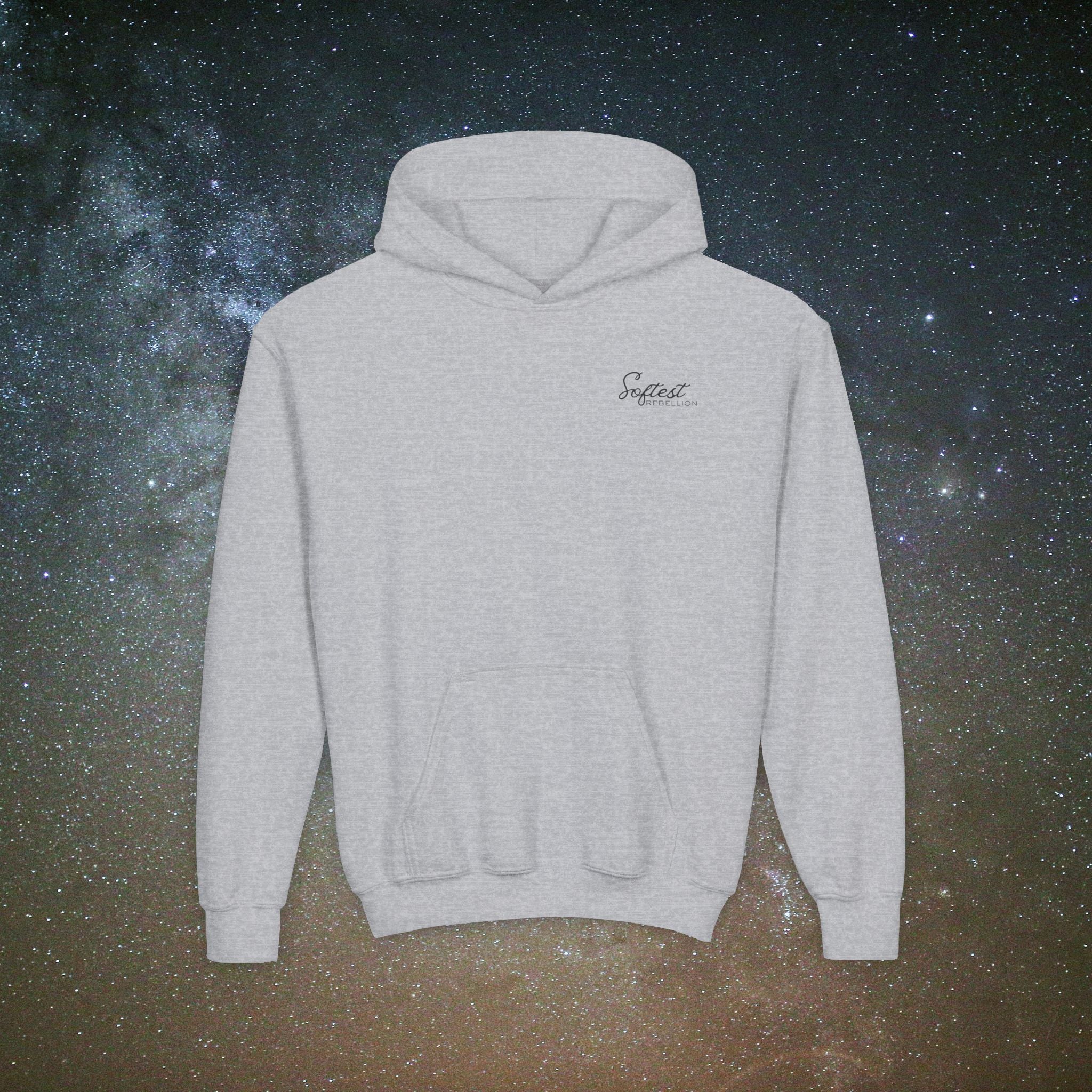 Softest Rebellion™ Youth Hoodie - "Allowed to Feel, Allowed to Rest, Allowed to Express."