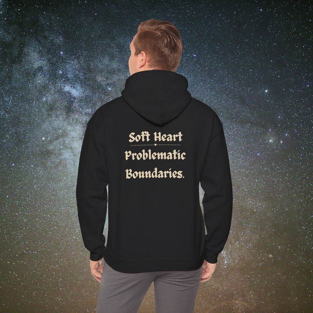 Soft Heart, Problematic Boundaries Hoodie | Softest Rebellion™