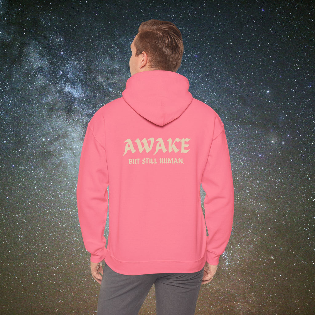 Awake But Still Human | Minimalist Hoodie