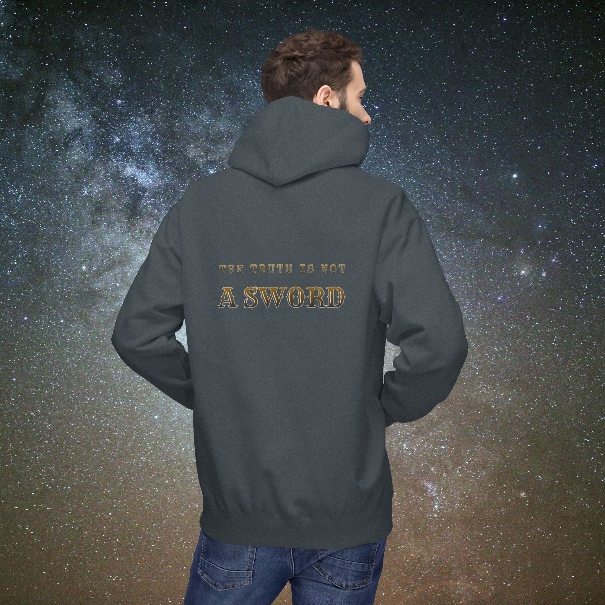 Beneath Her Moonlight™ - "The Truth Is Not a Sword" Hoodie