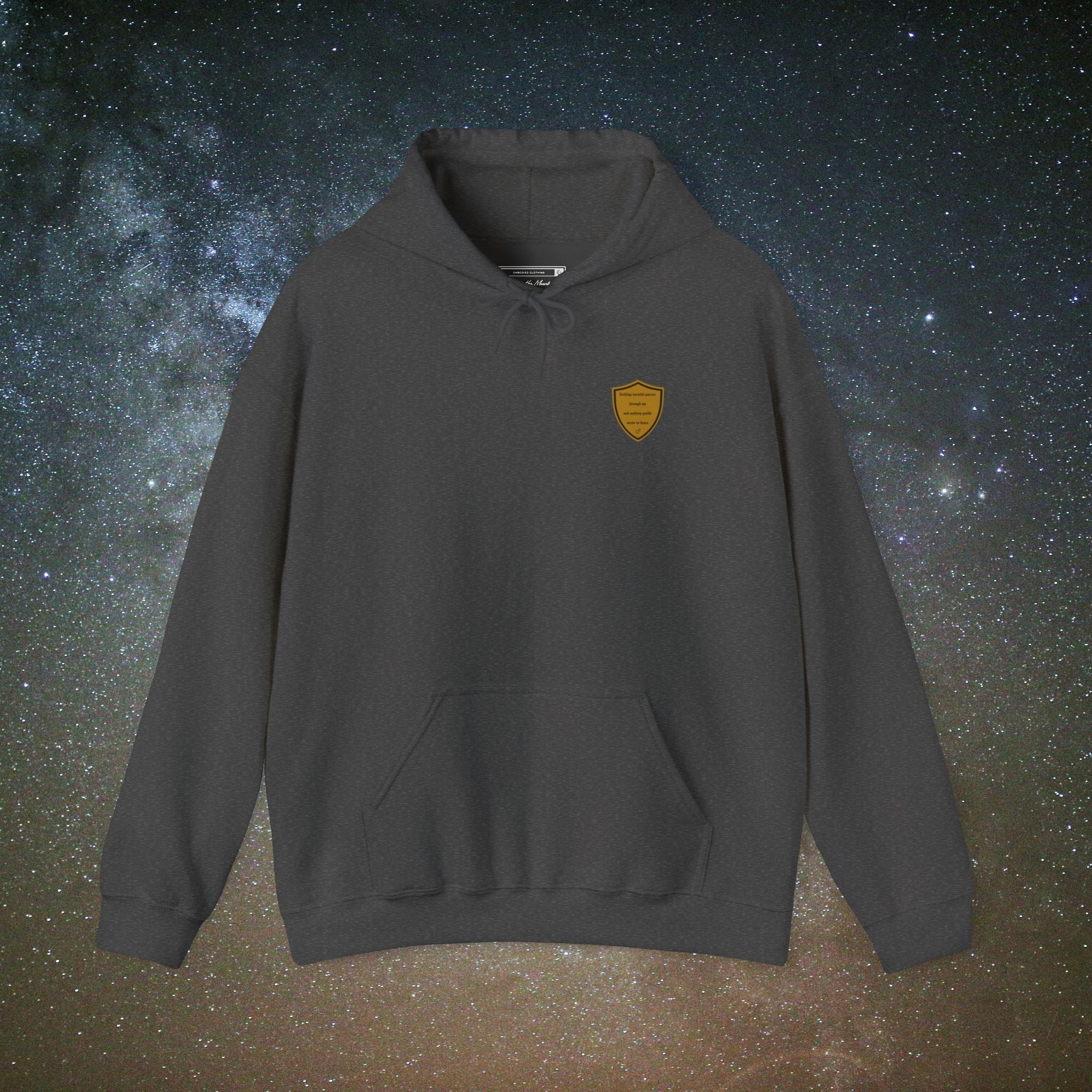 Beneath Her Moonlight™ "Masculine Presence” Hoodie
