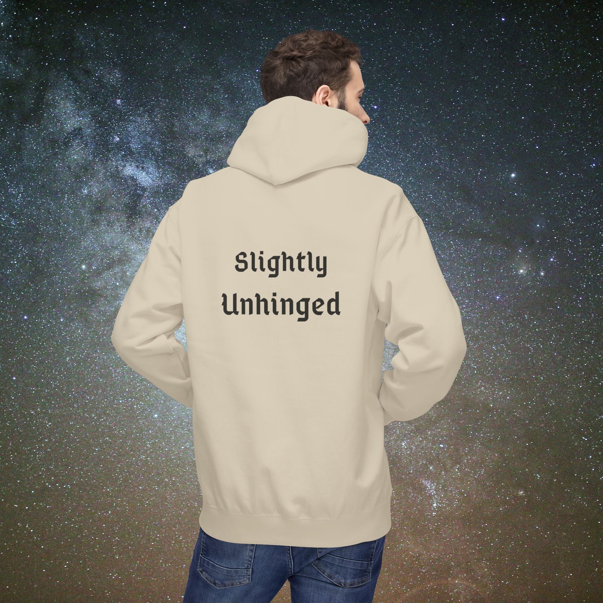 "Slightly Unhinged" Softest Rebellion™ Hoodie