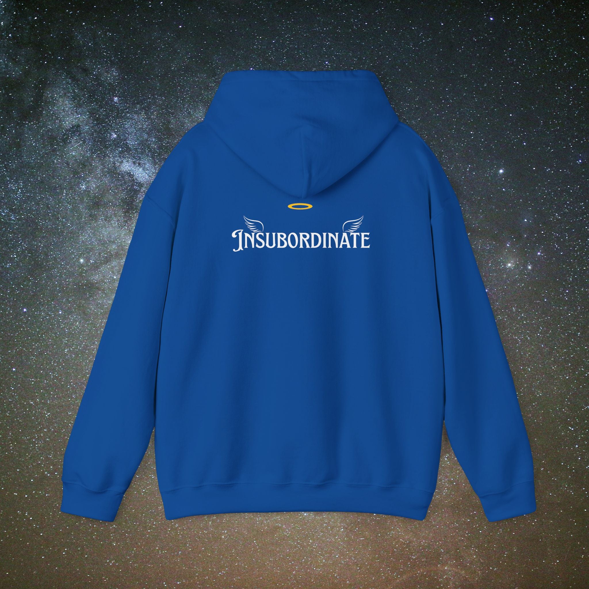 Softest Rebellion™ "Insubordinate" Angel Hoodie