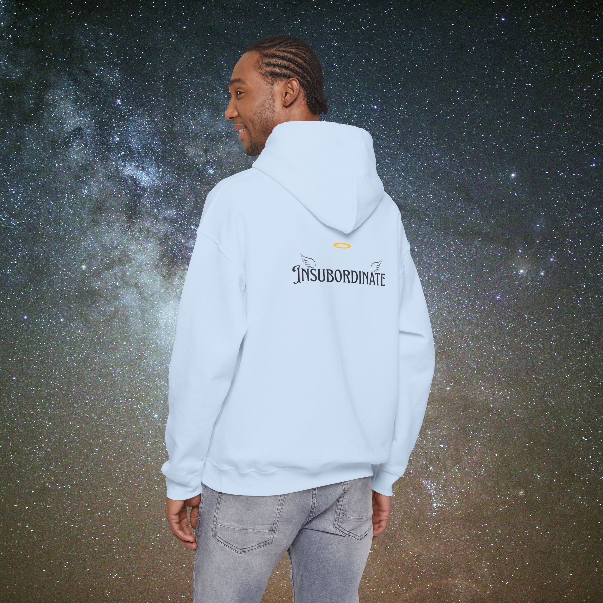 Softest Rebellion™ "Insubordinate" Angel Hoodie