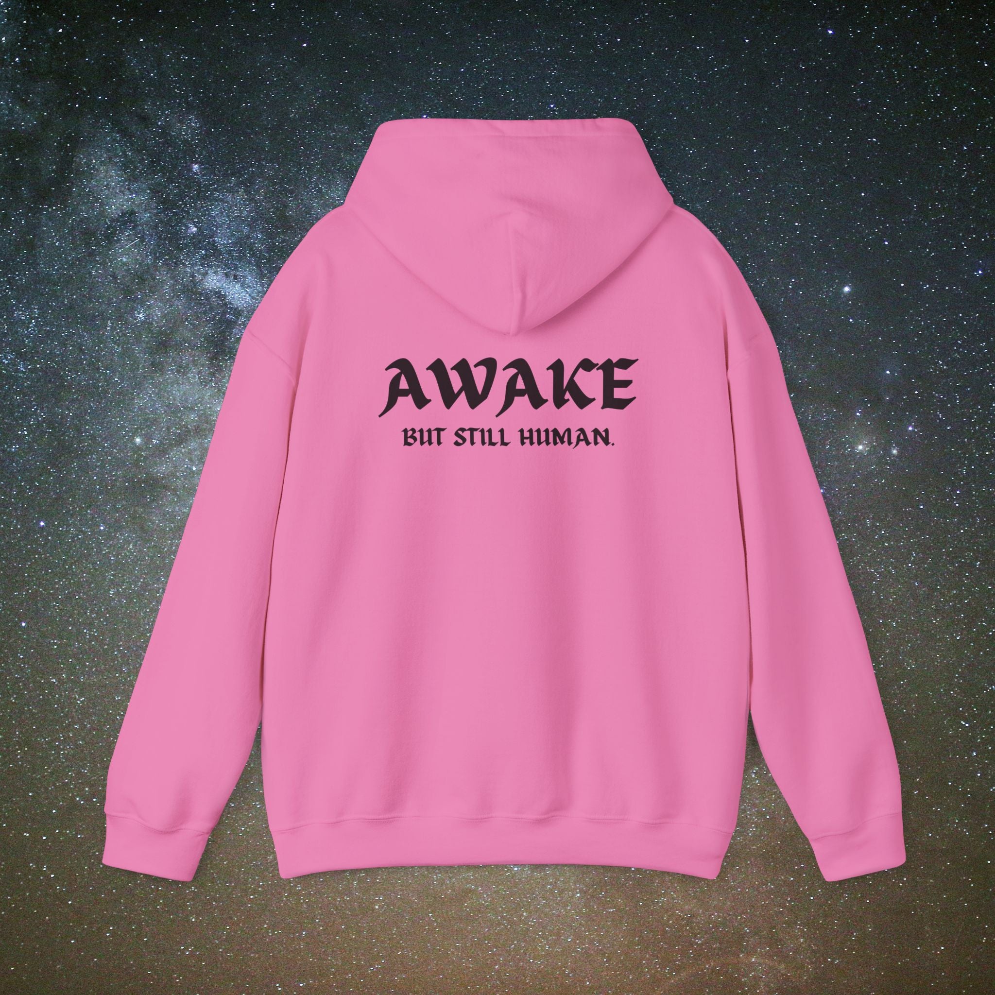 Awake But Still Human Hoodie | Minimalist Hoodie