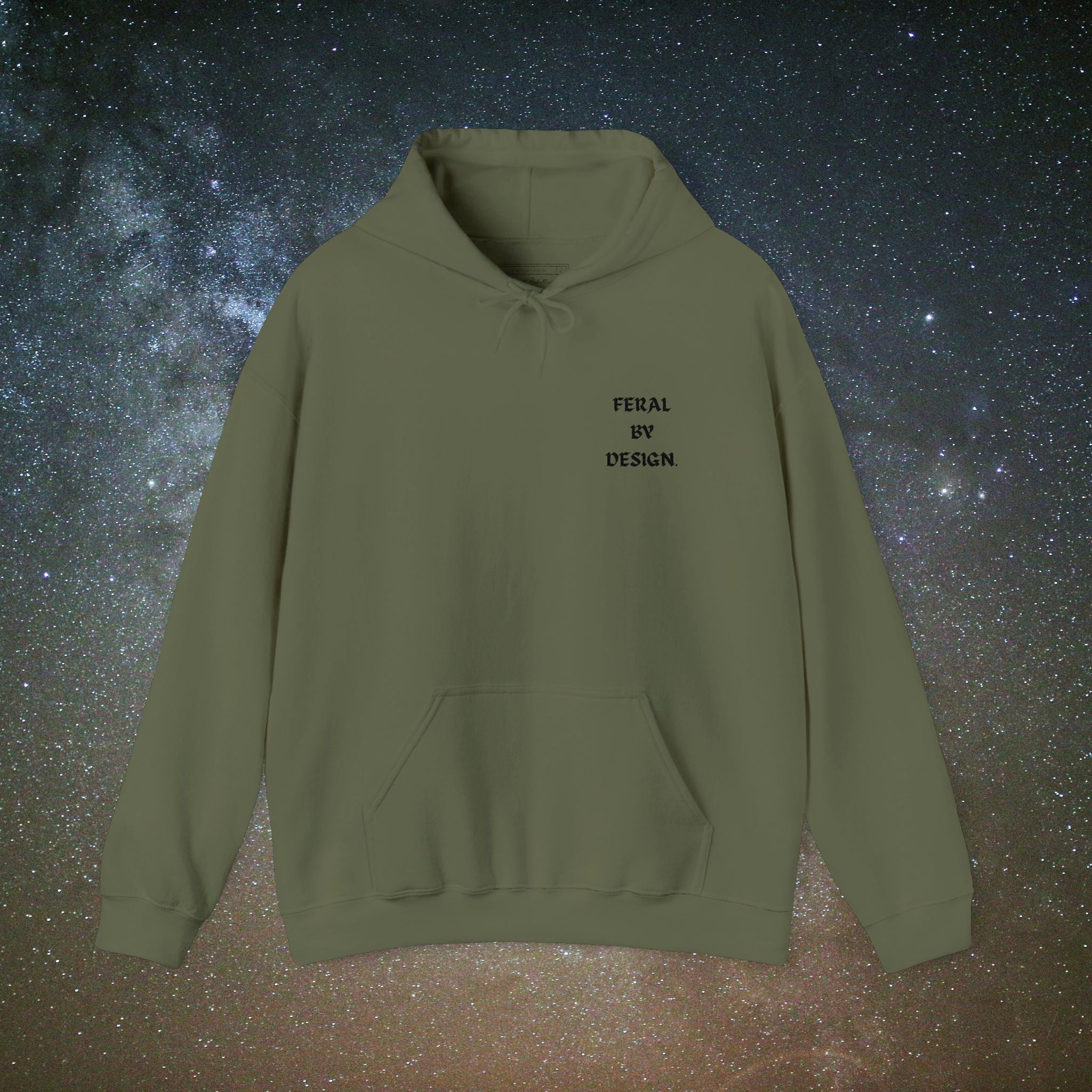 Feral by Design Embroidered Hoodie | Softest Rebellion™