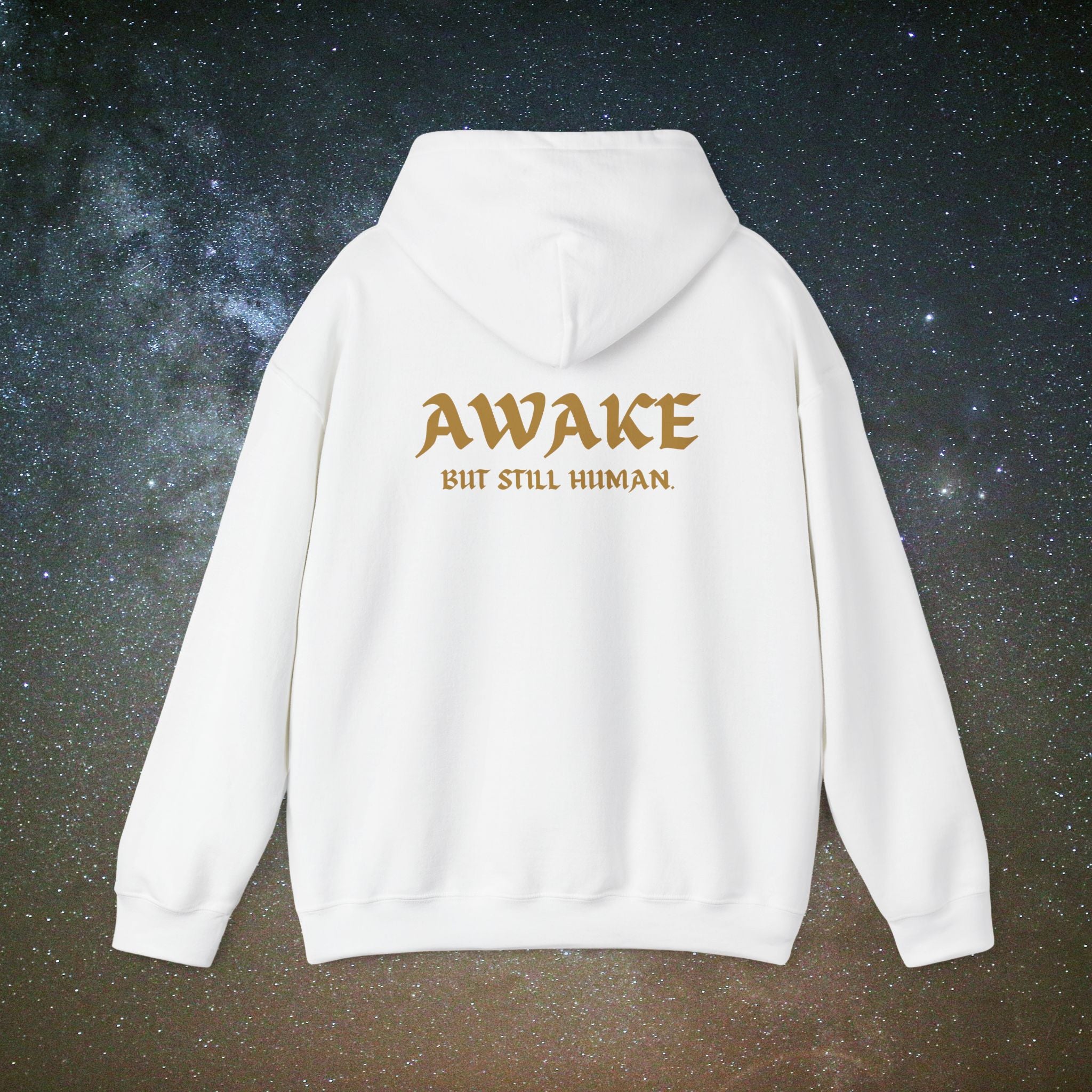 Awake But Still Human Hoodie | Minimalist Hoodie