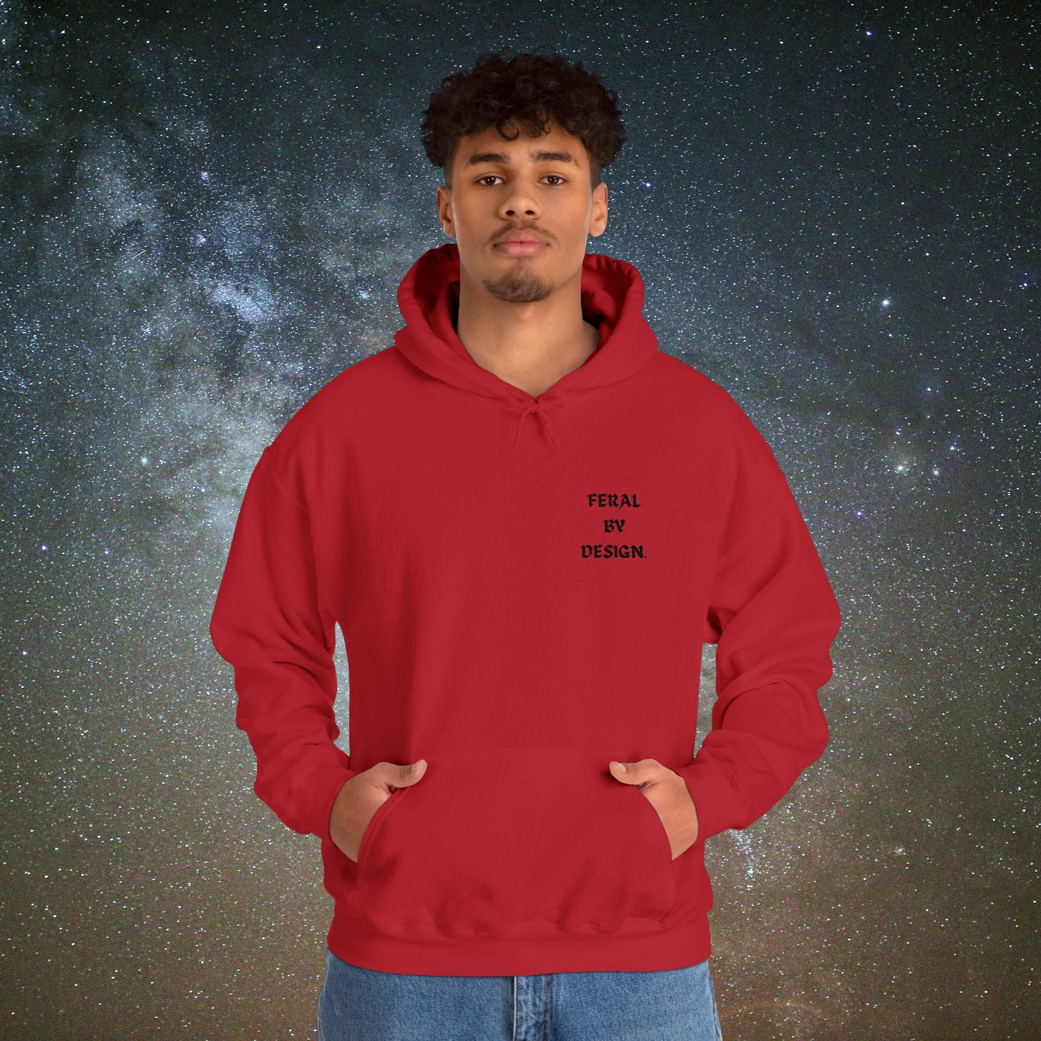 Feral by Design Embroidered Hoodie | Softest Rebellion™