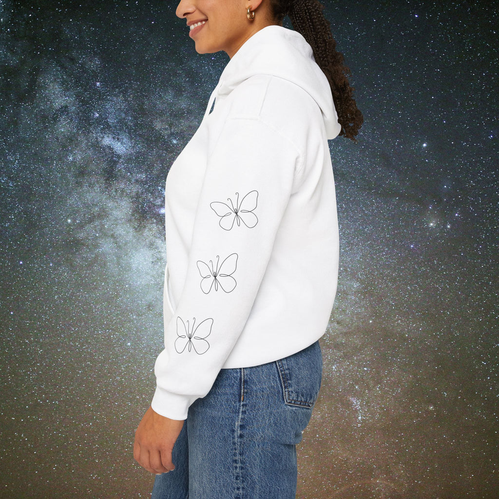 Butterfly Effect Hoodie | Butterfly Sleeve Sweatshirt | Softest Rebellion™