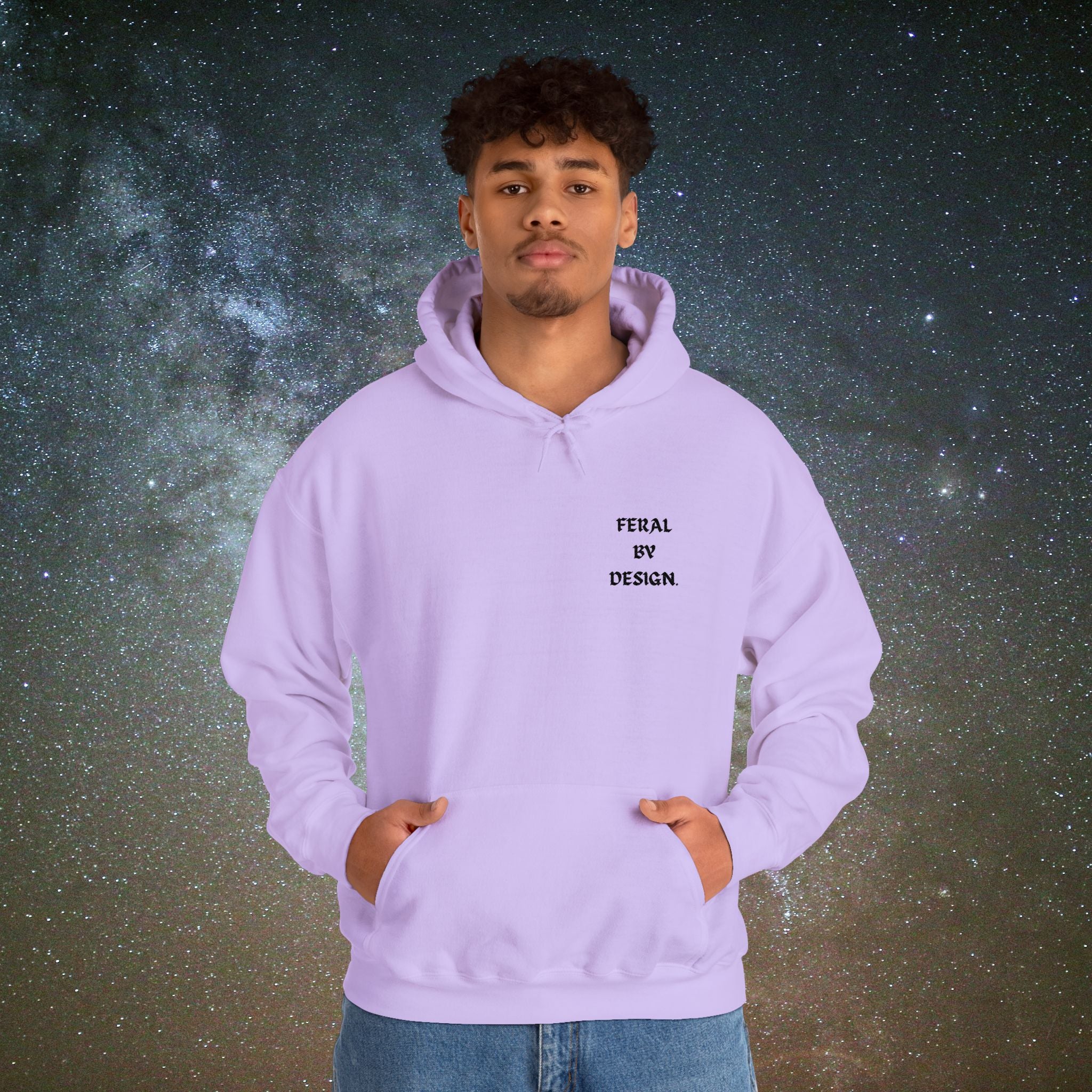 Feral by Design Embroidered Hoodie | Softest Rebellion™