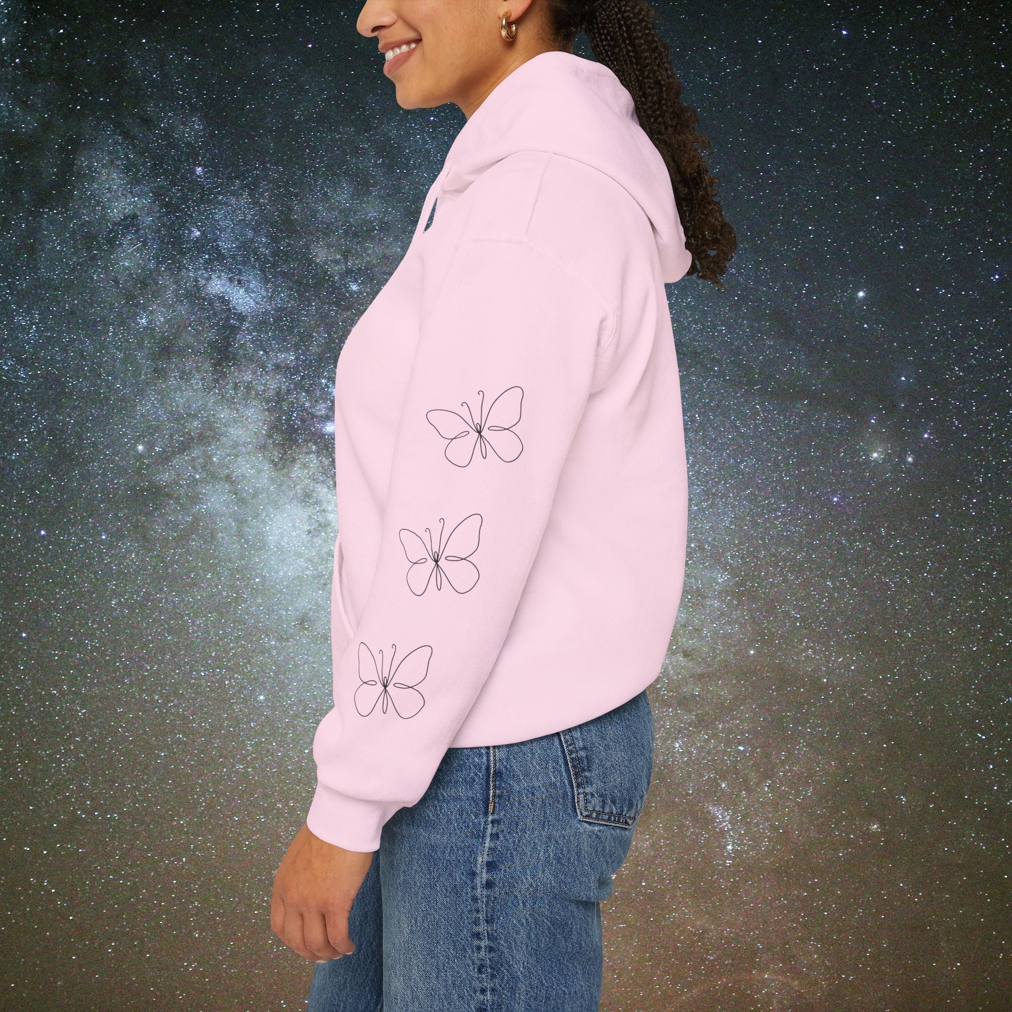 Butterfly Effect Hoodie | Butterfly Sleeve Sweatshirt | Softest Rebellion™