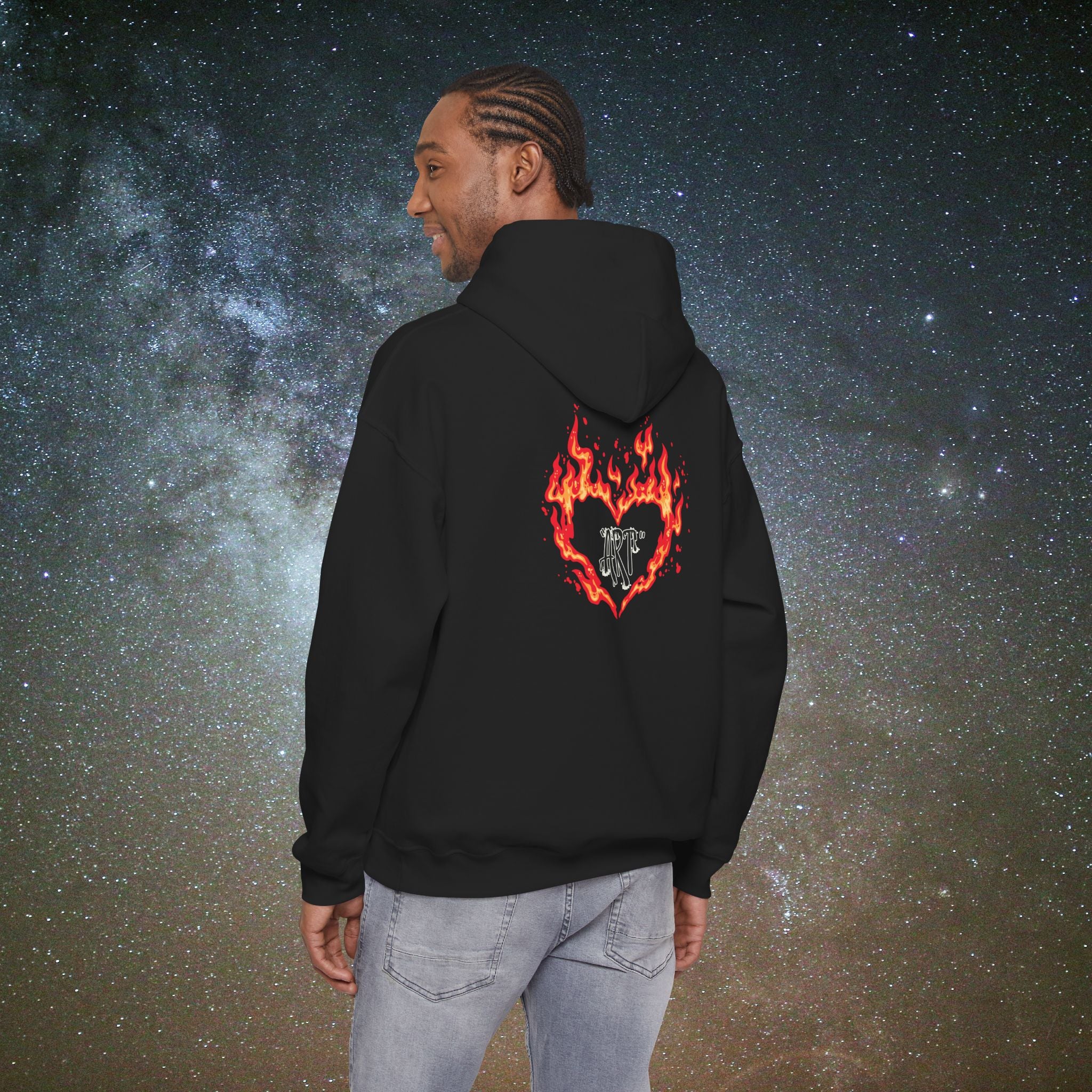 Beneath Her Moonlight™- Forged in Fire Hoodie