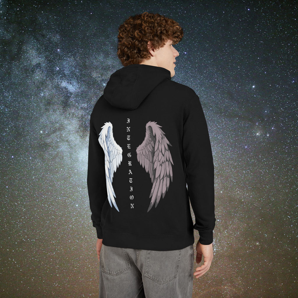 "INTEGRATION" Softest Rebellion™ Minimalist Logo Hoodie