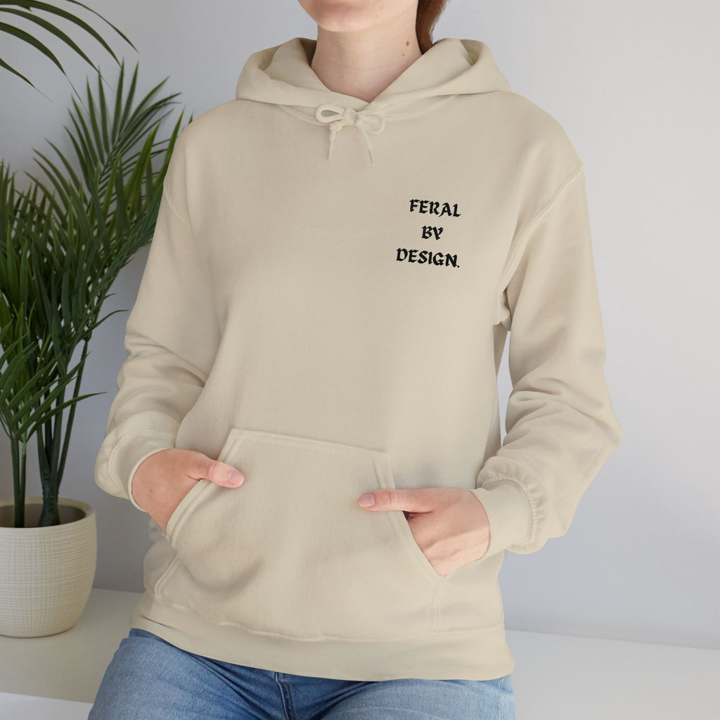 Feral by Design Embroidered Hoodie | Softest Rebellion™