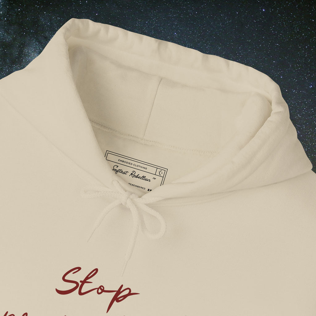 "Stop Projecting" Softest Rebellion™ Hoodie