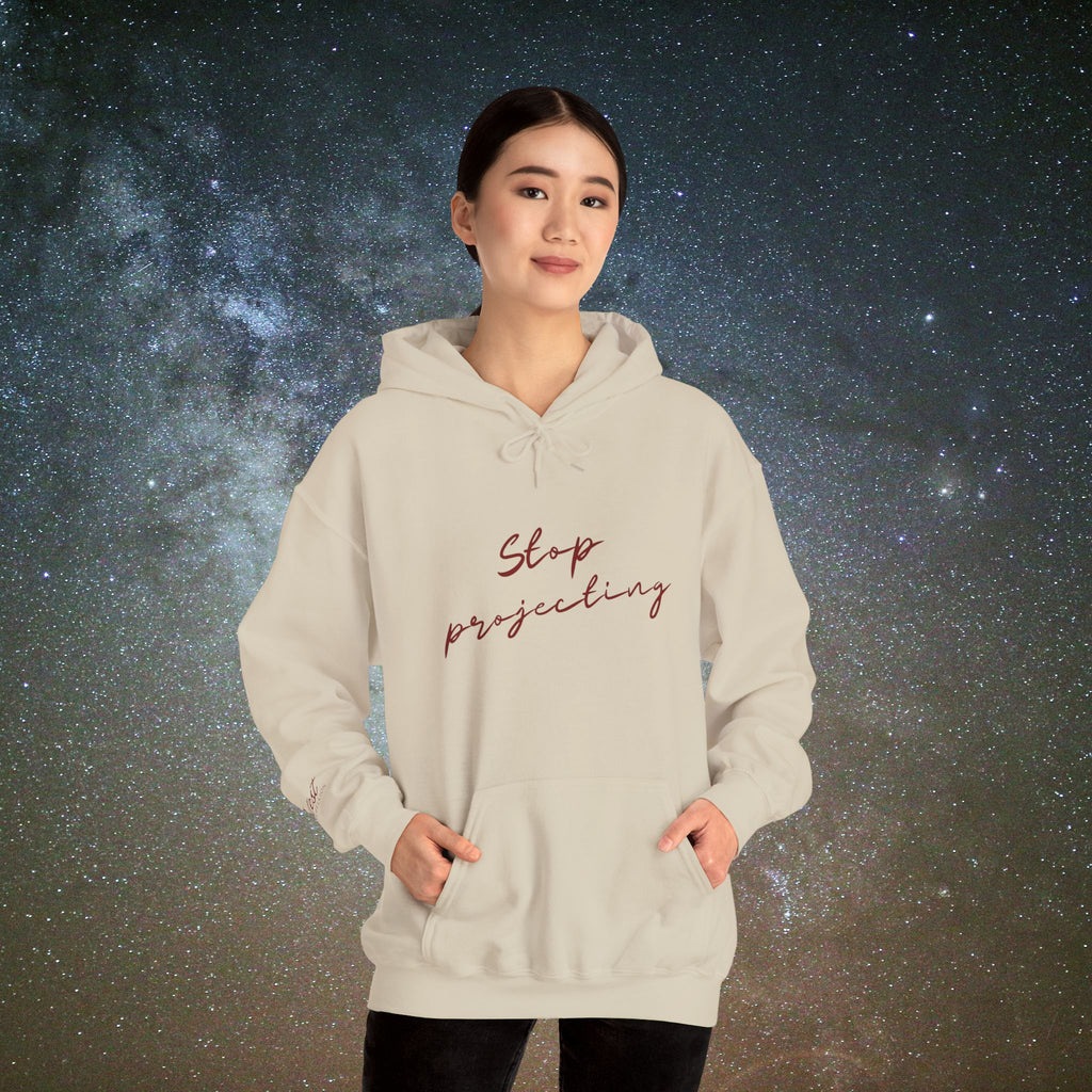 "Stop Projecting" Softest Rebellion™ Hoodie