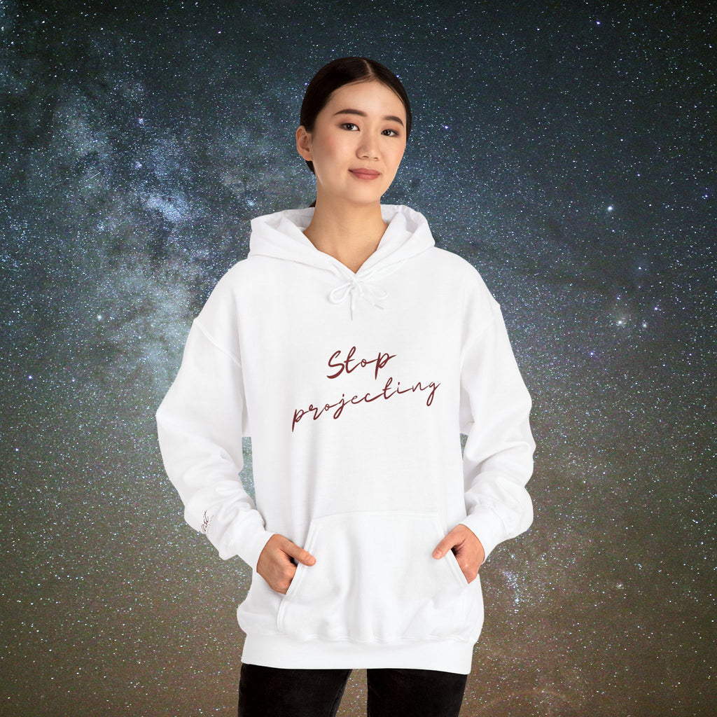 "Stop Projecting" Softest Rebellion™ Hoodie