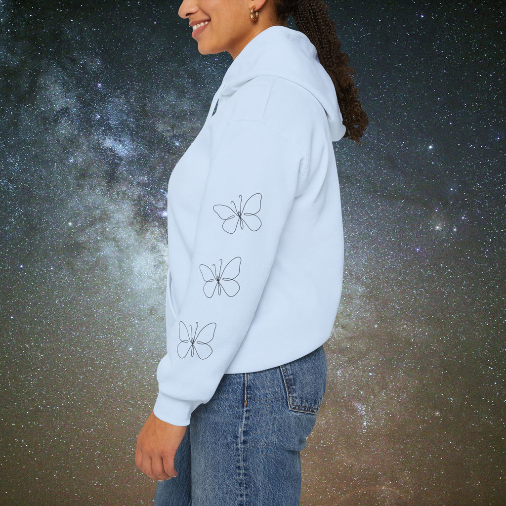 Butterfly Effect Hoodie | Butterfly Sleeve Sweatshirt | Softest Rebellion™