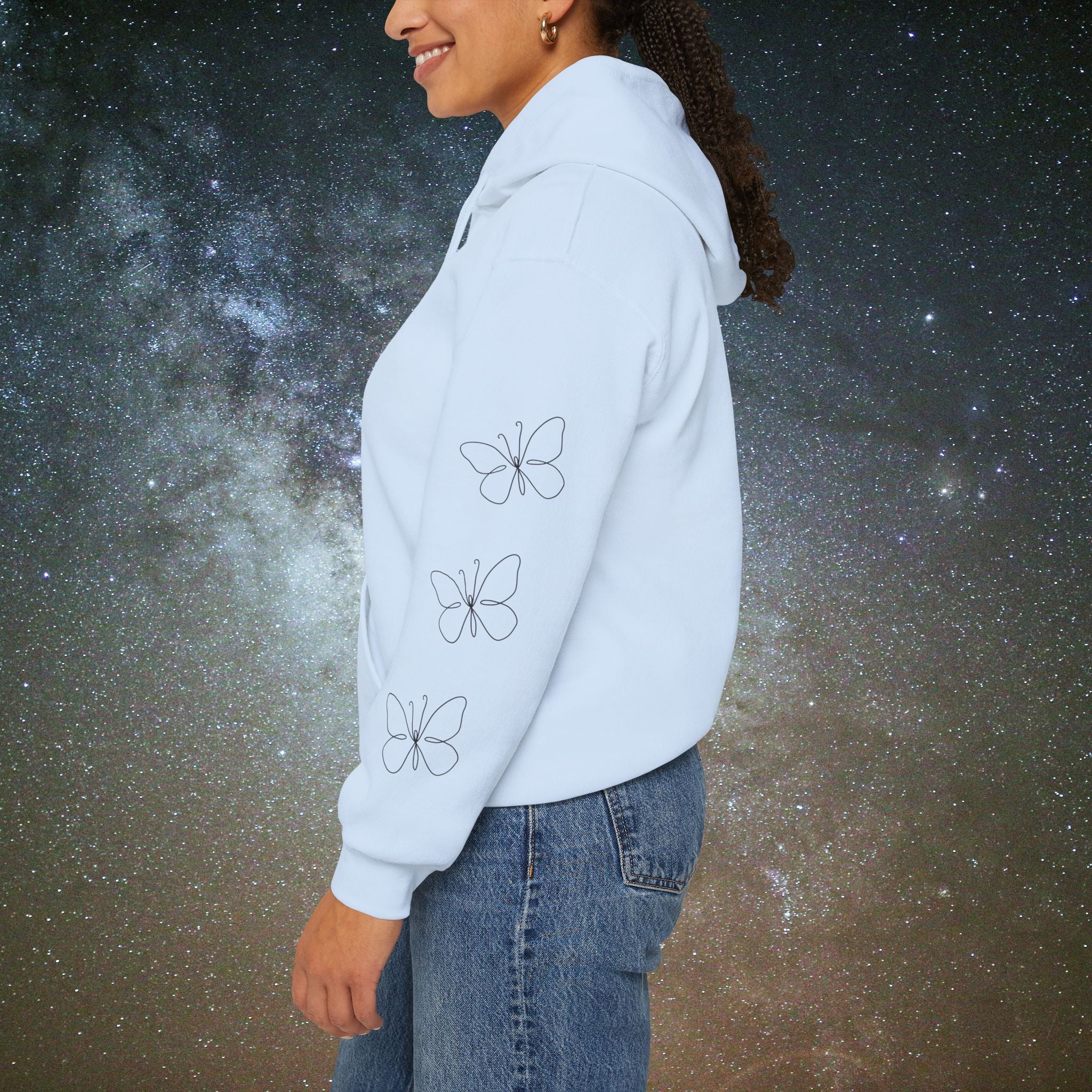 Butterfly Effect Hoodie | Butterfly Sleeve Sweatshirt | Softest Rebellion™