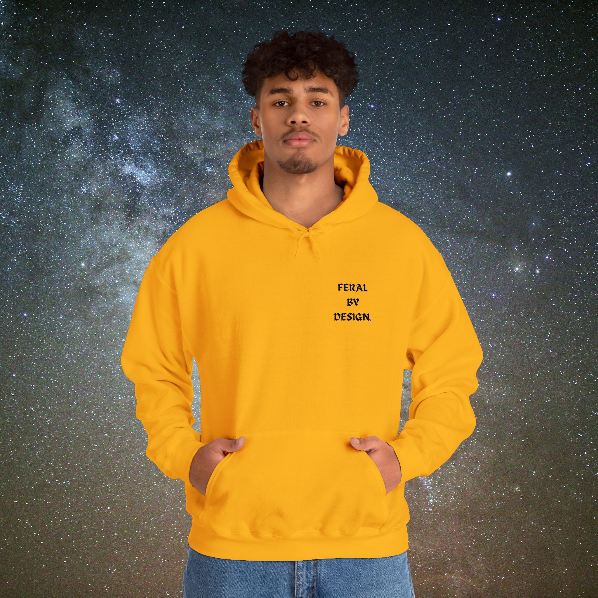 Feral by Design Embroidered Hoodie | Softest Rebellion™