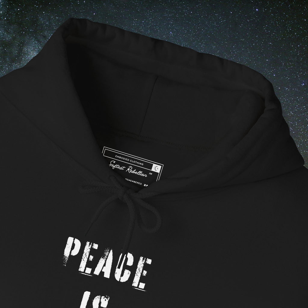 "Peace Is Power" Softest Rebellion™ Hoodie