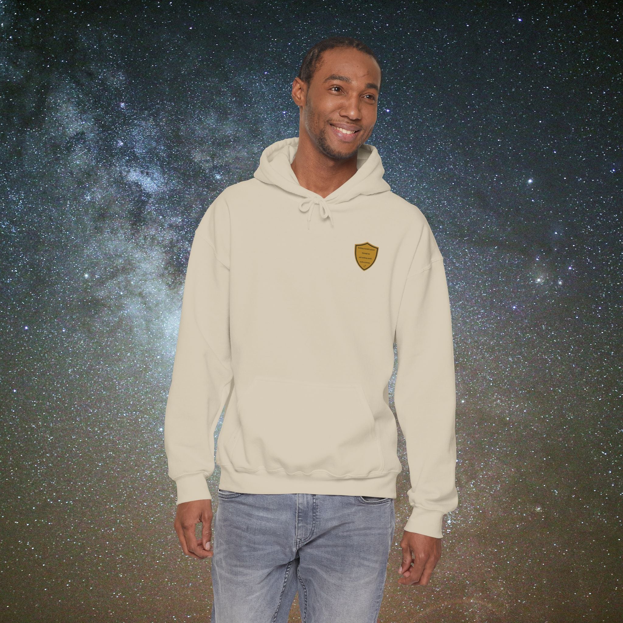 Beneath Her Moonlight™ "Masculine Presence” Hoodie