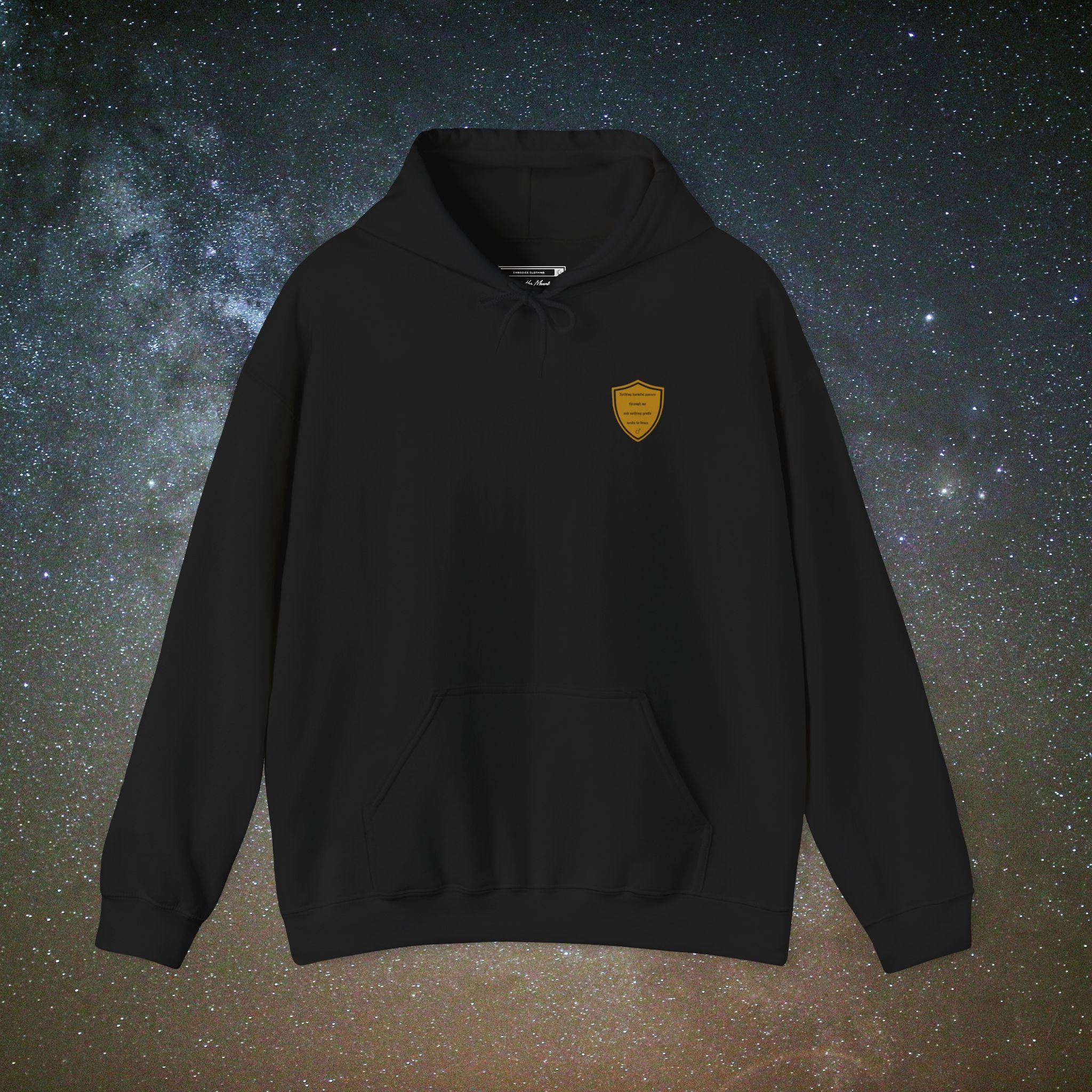 Beneath Her Moonlight™ "Masculine Presence” Hoodie