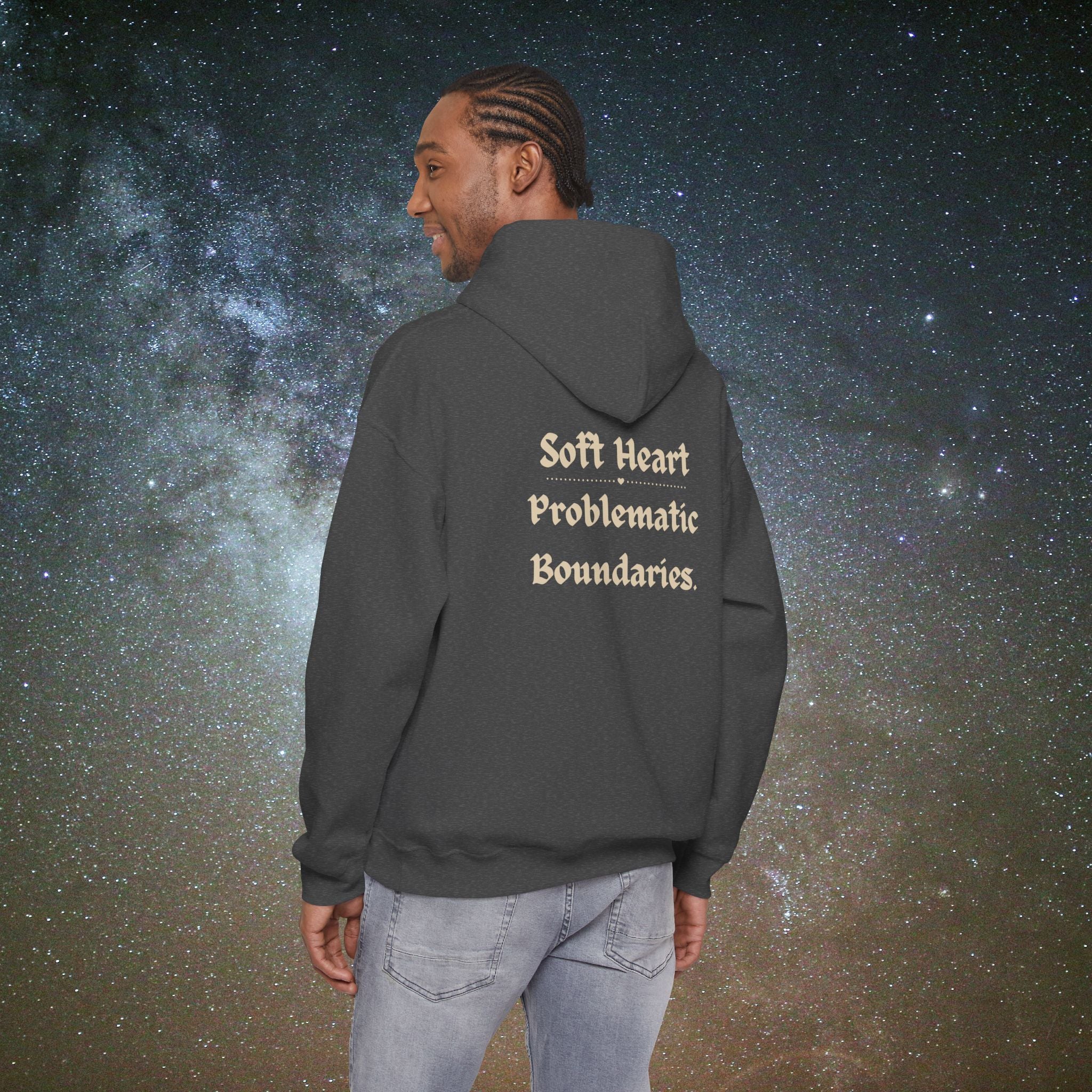 Soft Heart, Problematic Boundaries Hoodie | Softest Rebellion™