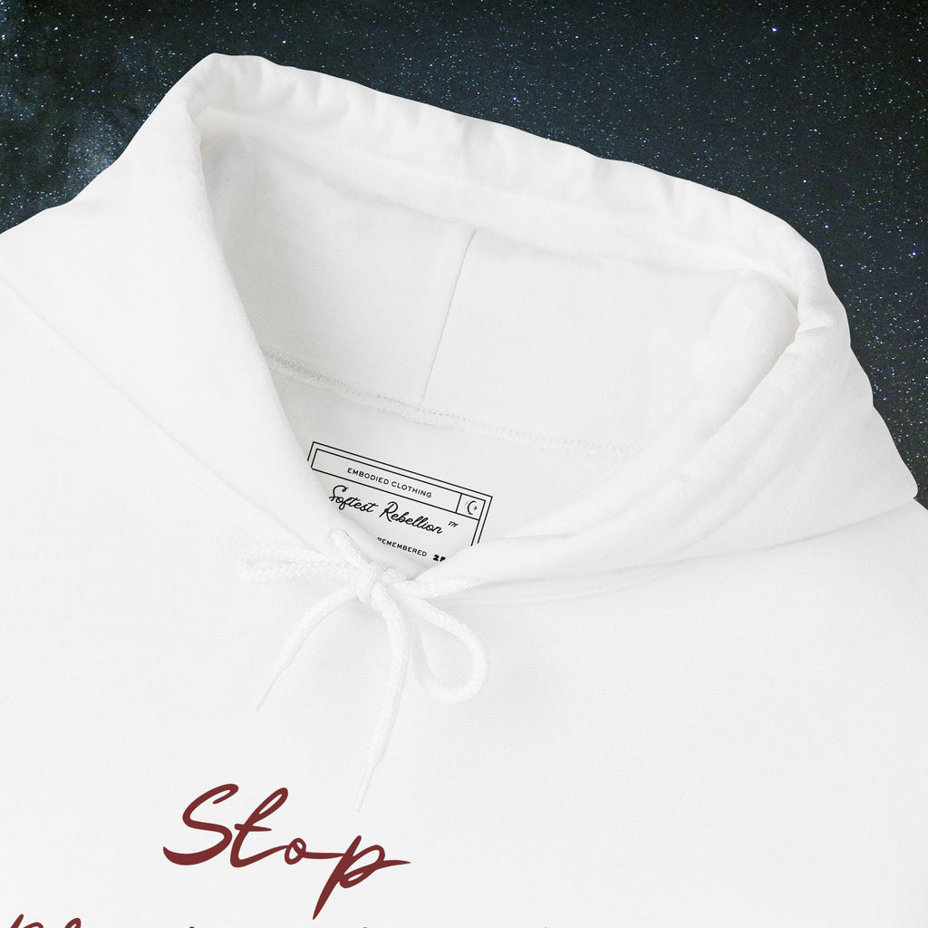 "Stop Projecting" Softest Rebellion™ Hoodie