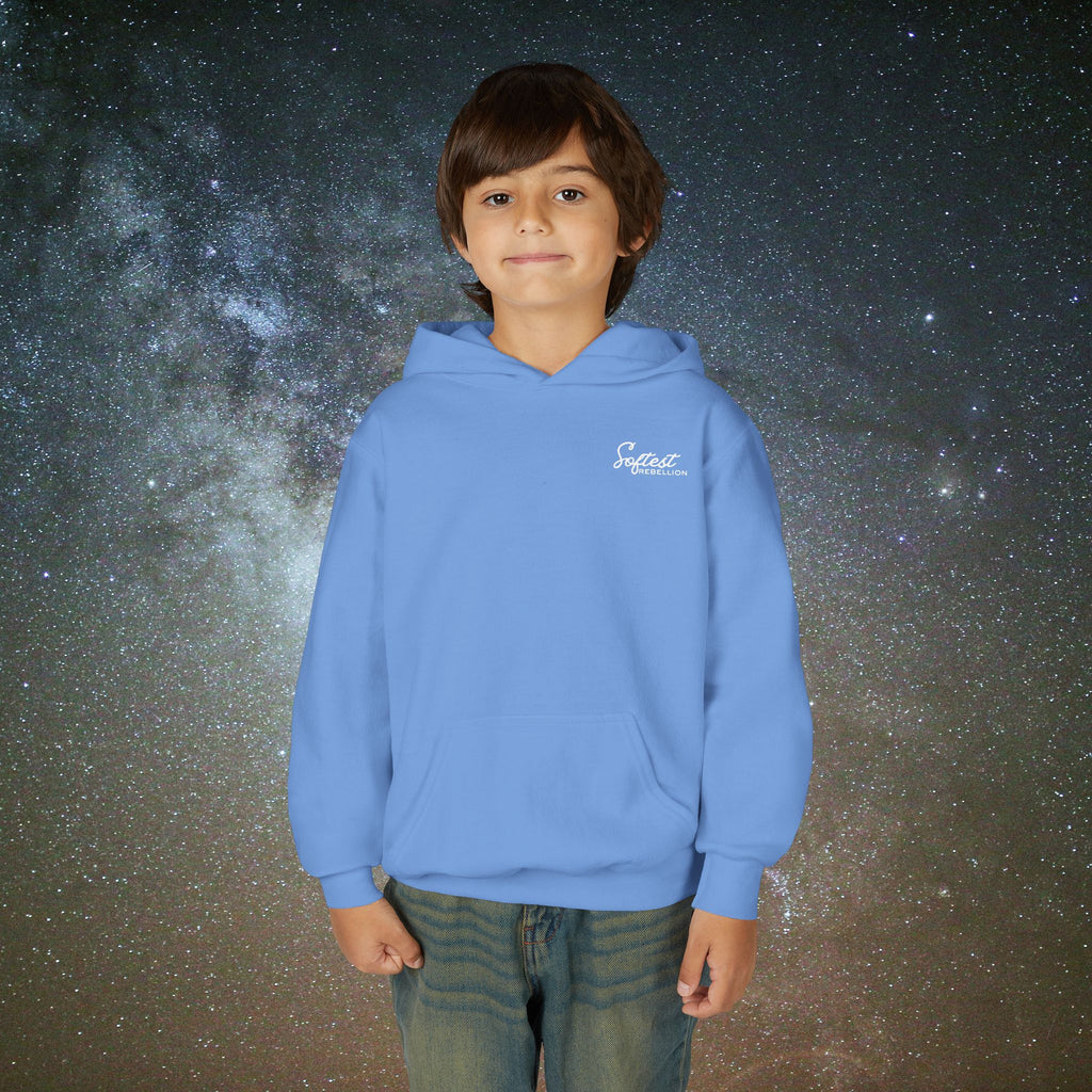 Softest Rebellion™ Youth Hoodie - "Allowed to Feel, Allowed to Rest, Allowed to Express."