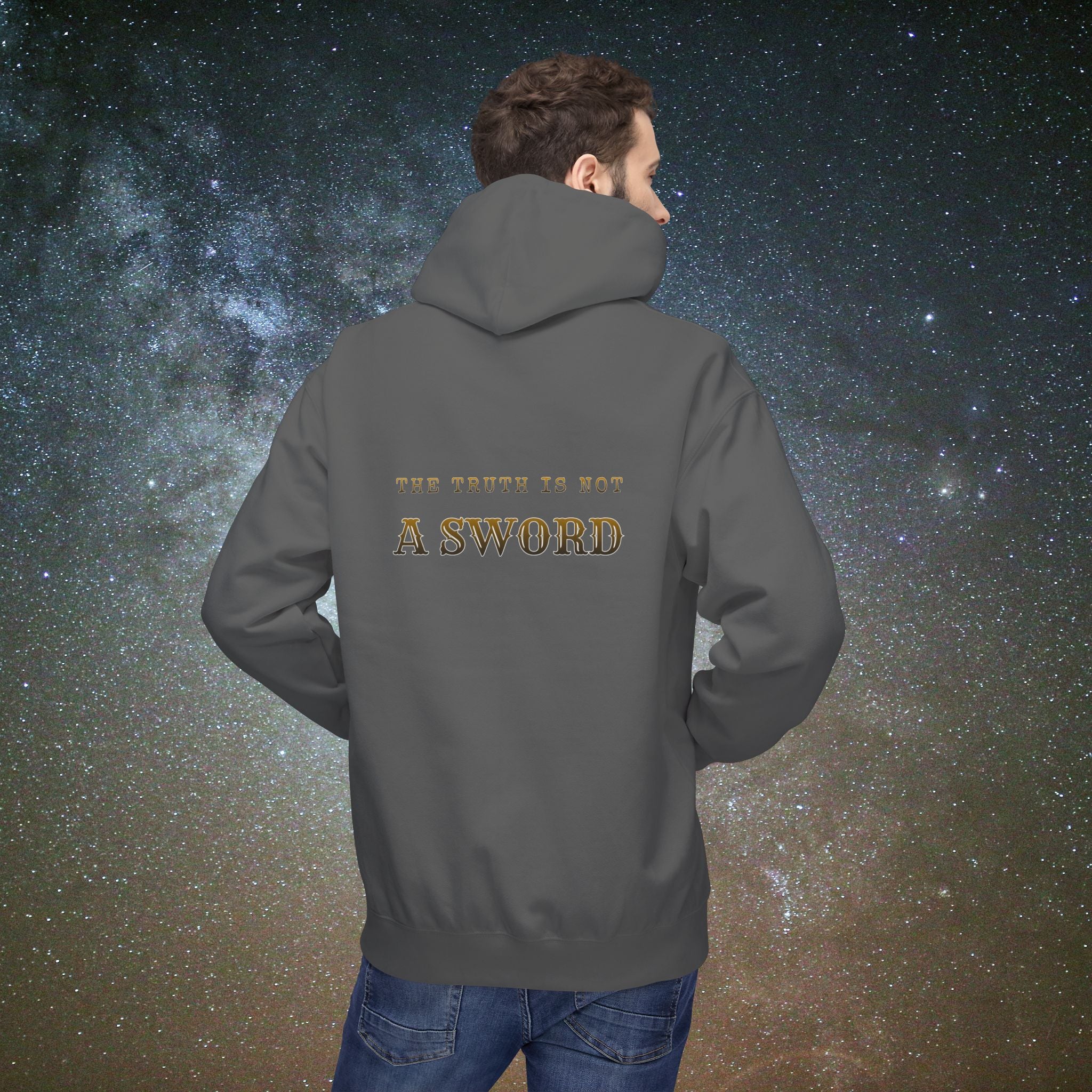 Beneath Her Moonlight™ - "The Truth Is Not a Sword" Hoodie