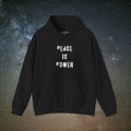 "Peace Is Power" Softest Rebellion™ Hoodie