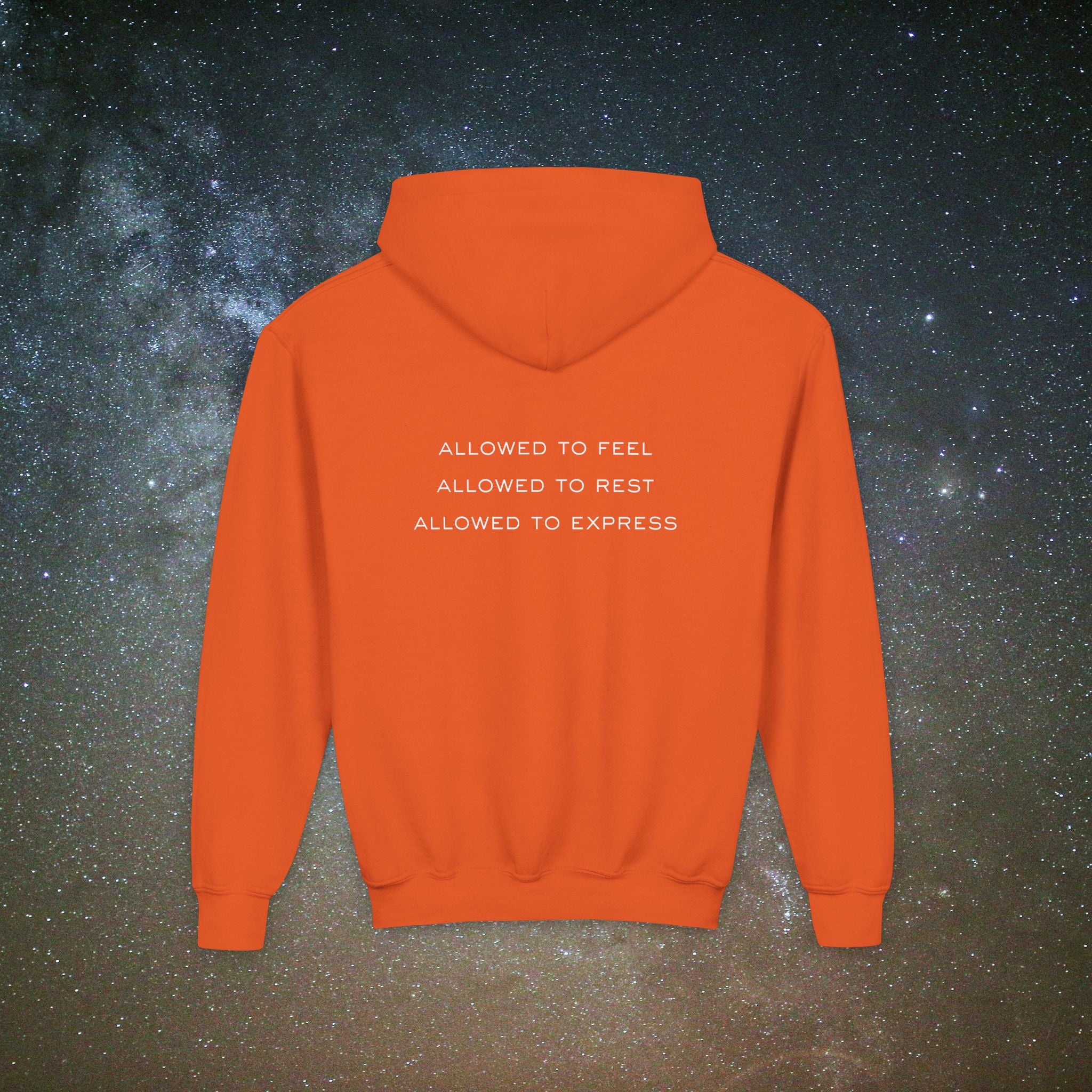 Softest Rebellion™ Youth Hoodie - "Allowed to Feel, Allowed to Rest, Allowed to Express."