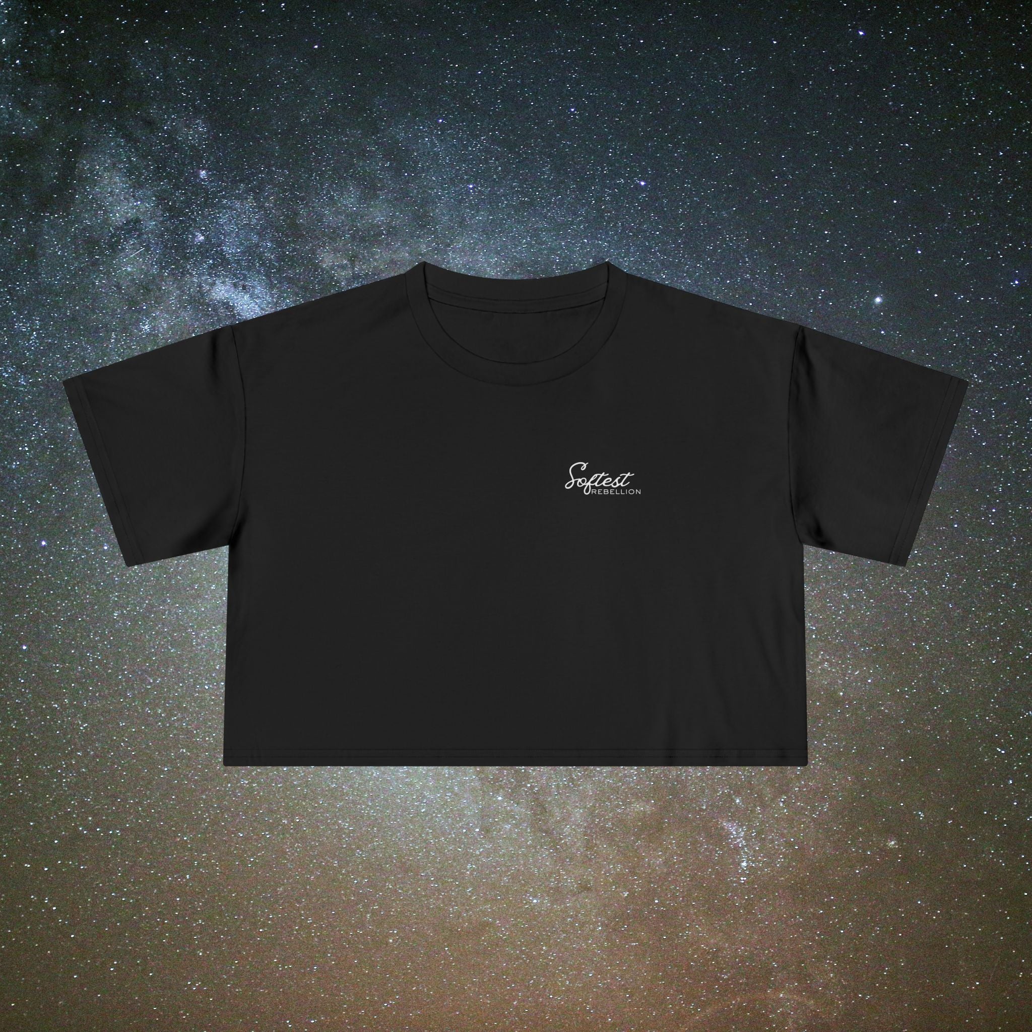 Softest Rebellion™ Minimalist Crop Top