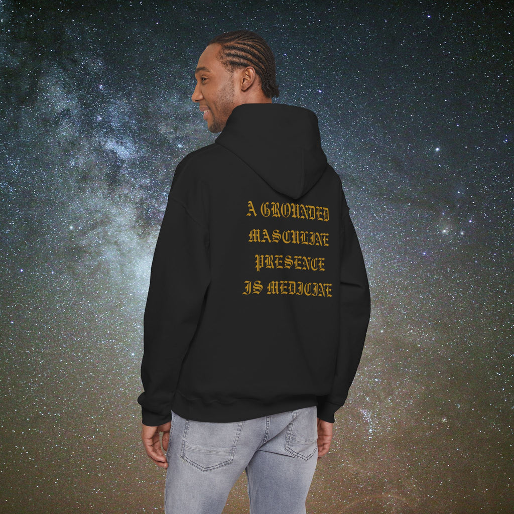 Beneath Her Moonlight™ "Masculine Presence” Hoodie