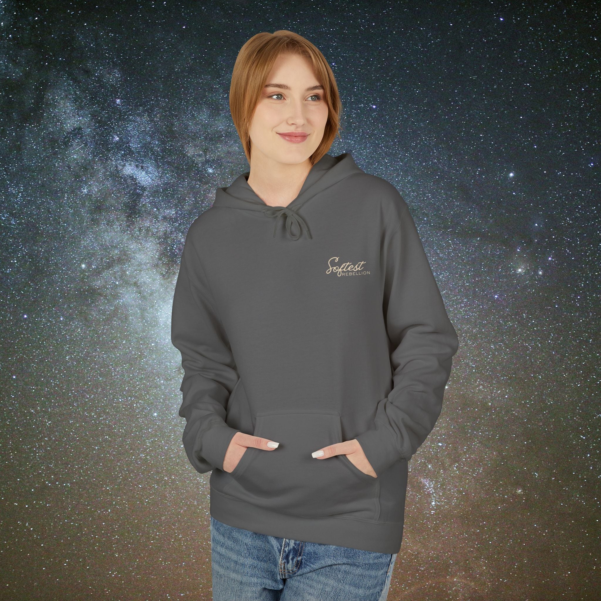 "Slightly Unhinged" Softest Rebellion™ Hoodie