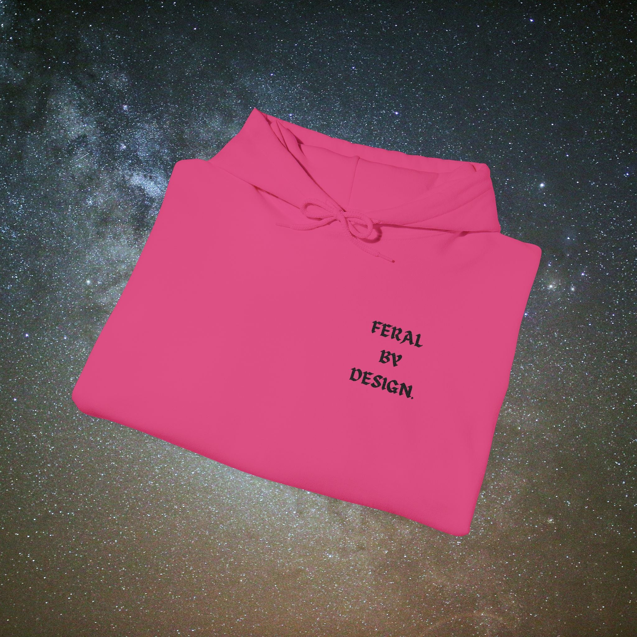 Feral by Design Embroidered Hoodie | Softest Rebellion™