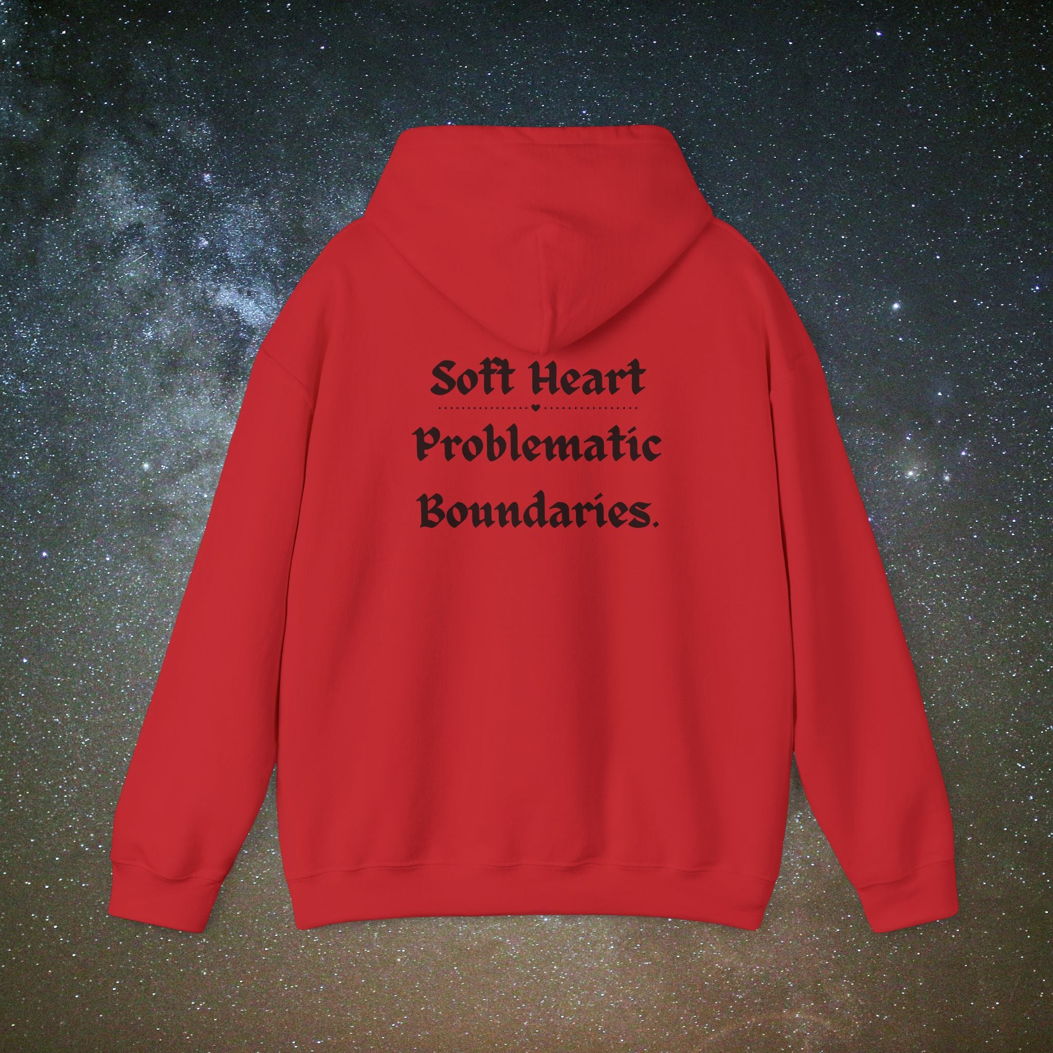 Soft Heart, Problematic Boundaries Hoodie | Softest Rebellion™
