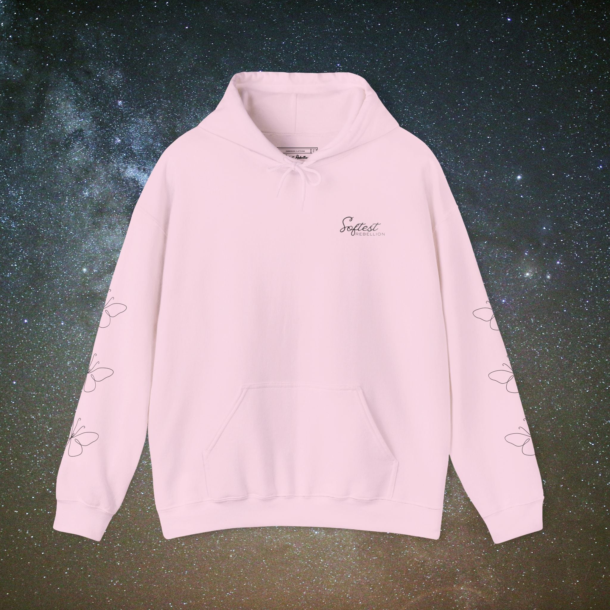 Butterfly Effect Hoodie | Butterfly Sleeve Sweatshirt | Softest Rebellion™