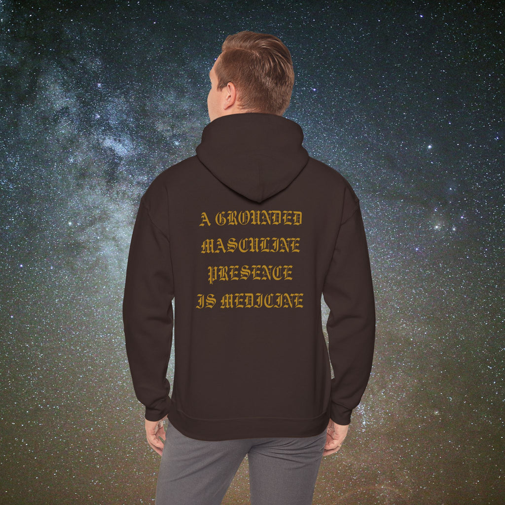 Beneath Her Moonlight™ "Masculine Presence” Hoodie