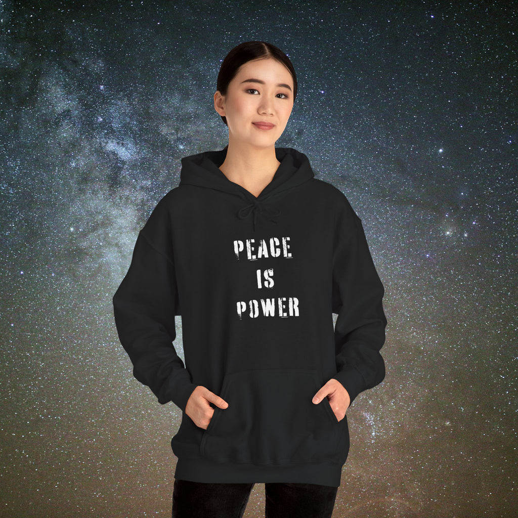 "Peace Is Power" Softest Rebellion™ Hoodie
